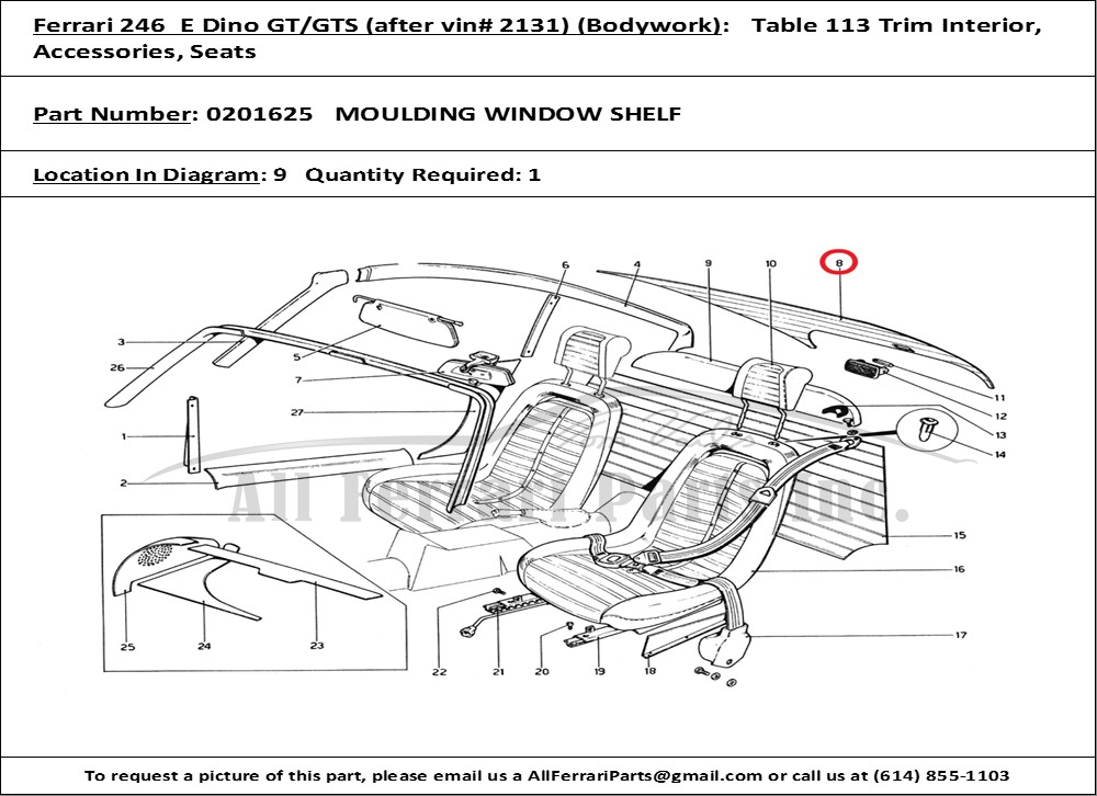 Ferrari Part 201625