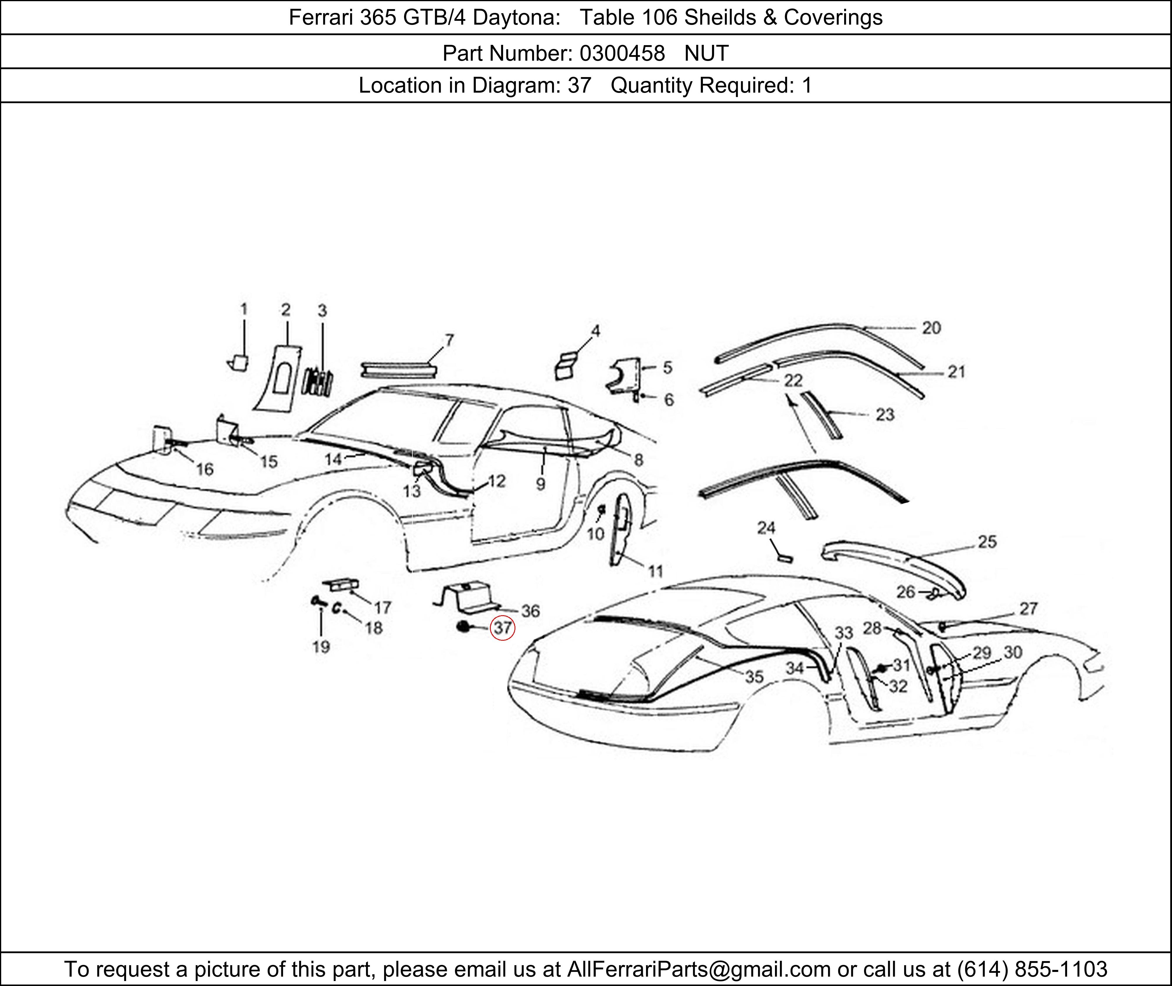 Ferrari Part 300458