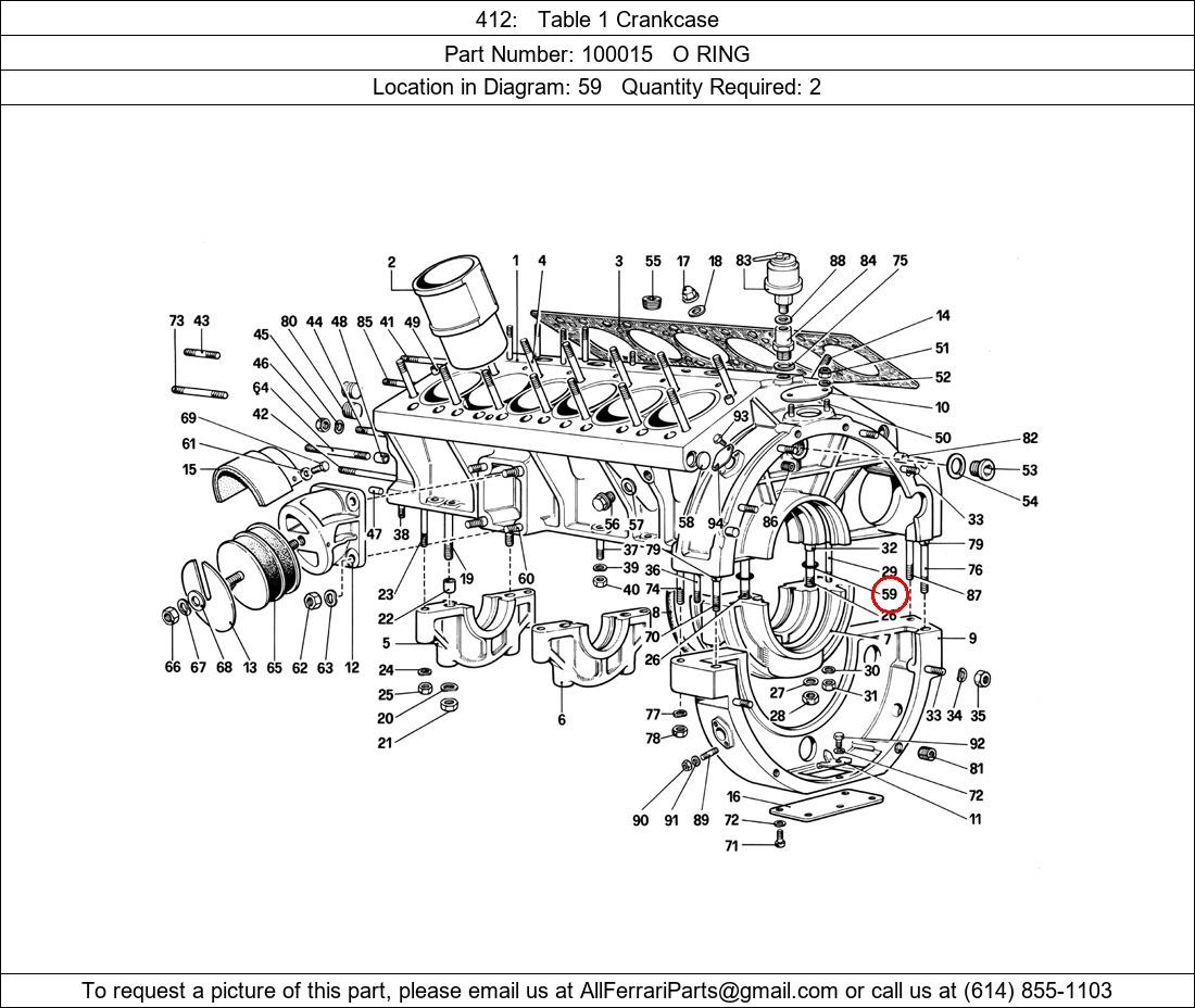 Ferrari Part 100015