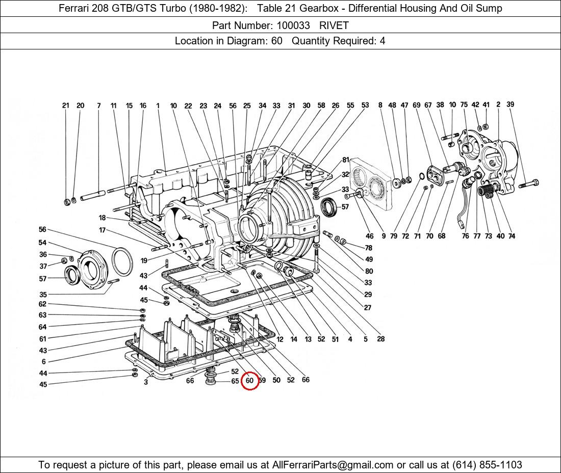 Ferrari Part 100033