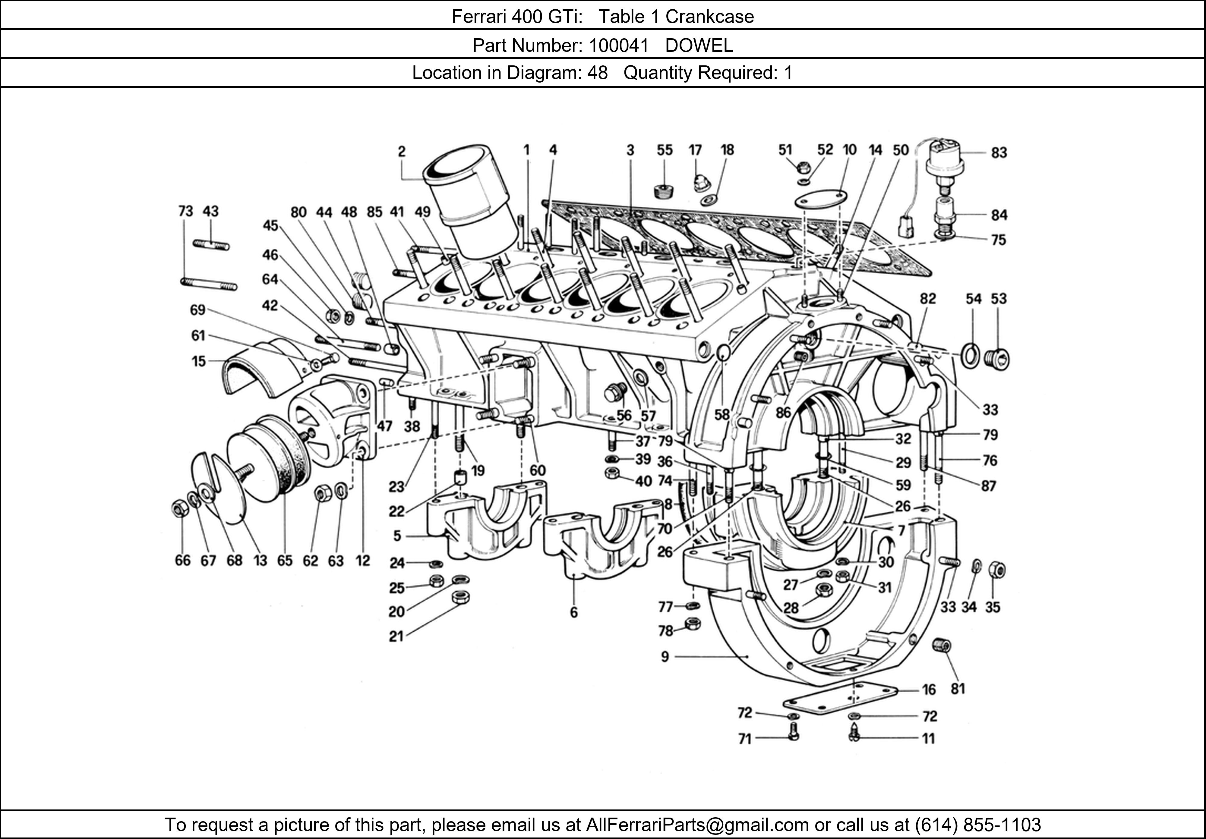 Ferrari Part 100041