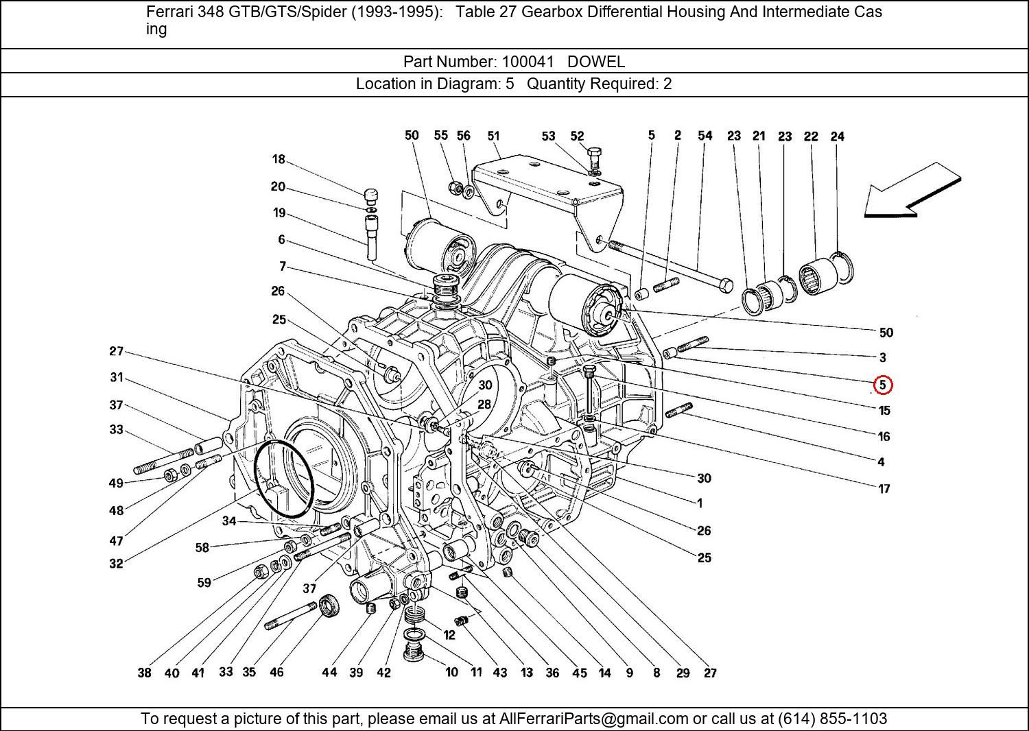 Ferrari Part 100041