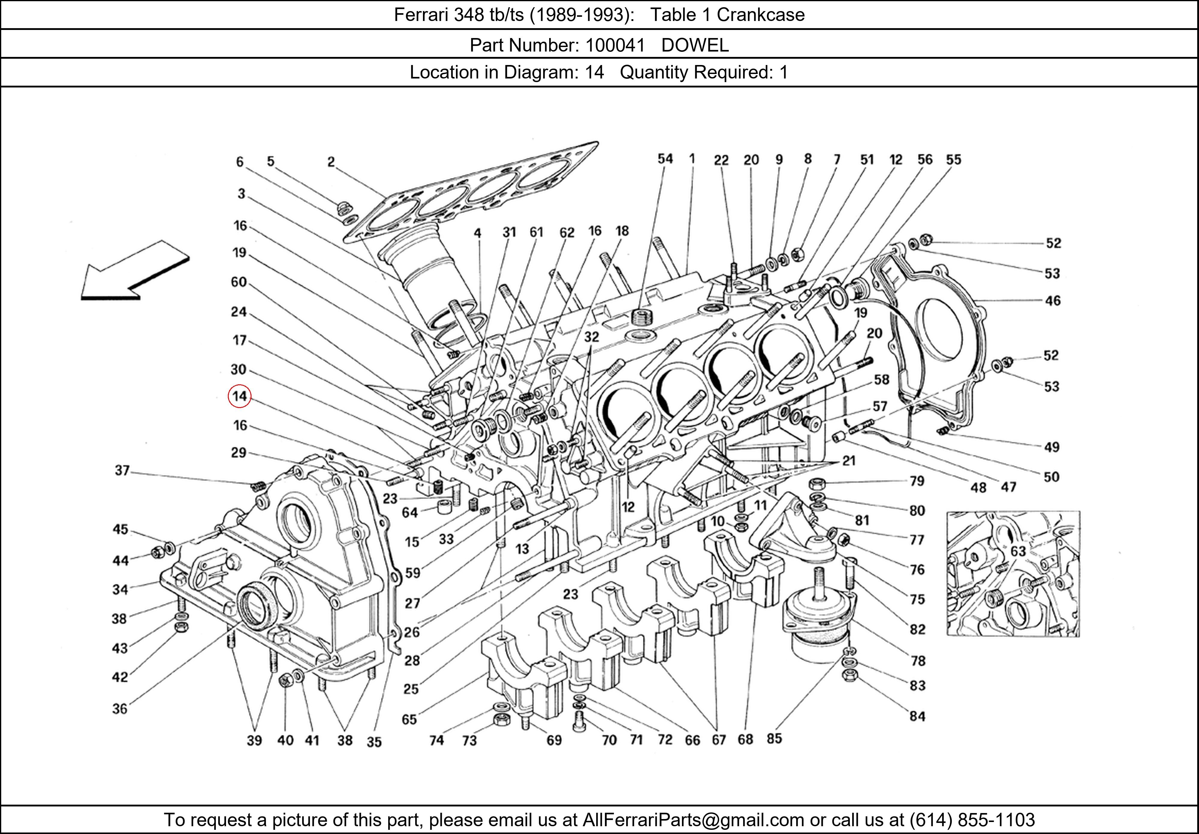 Ferrari Part 100041