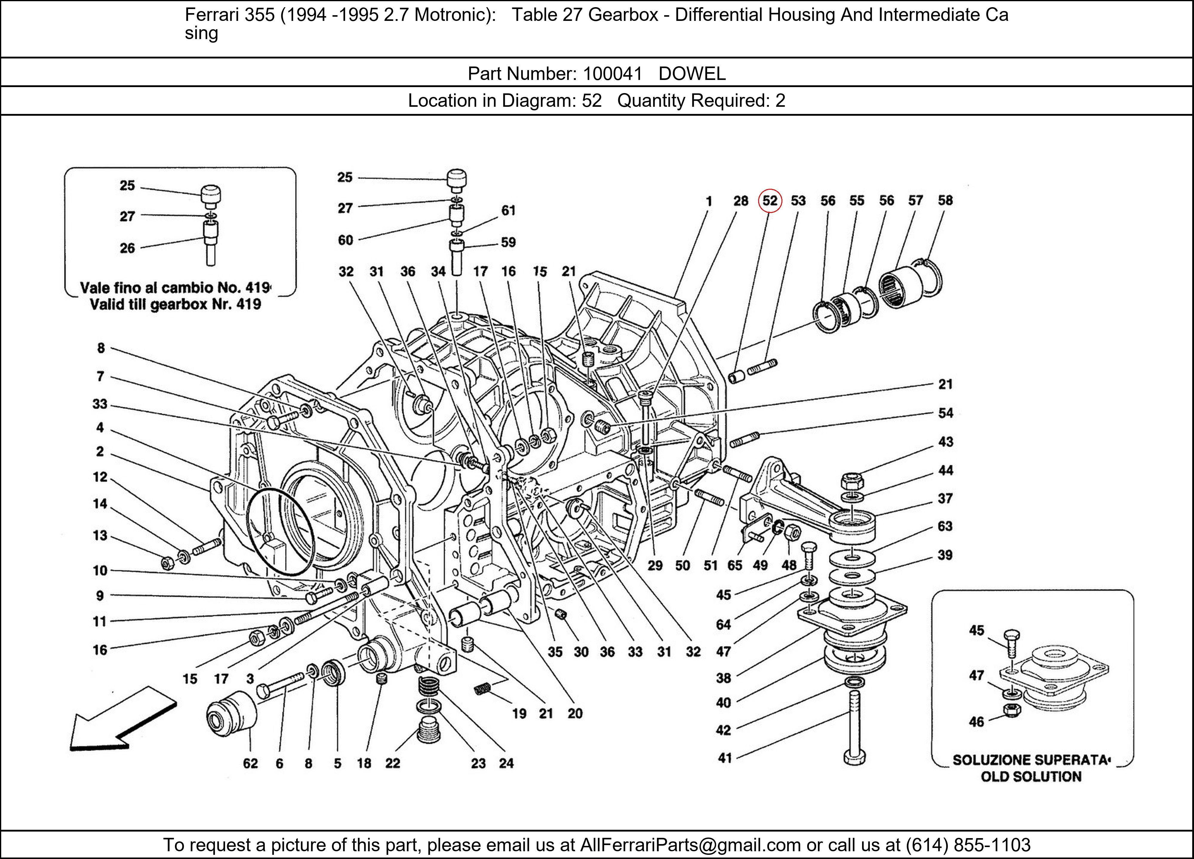 Ferrari Part 100041