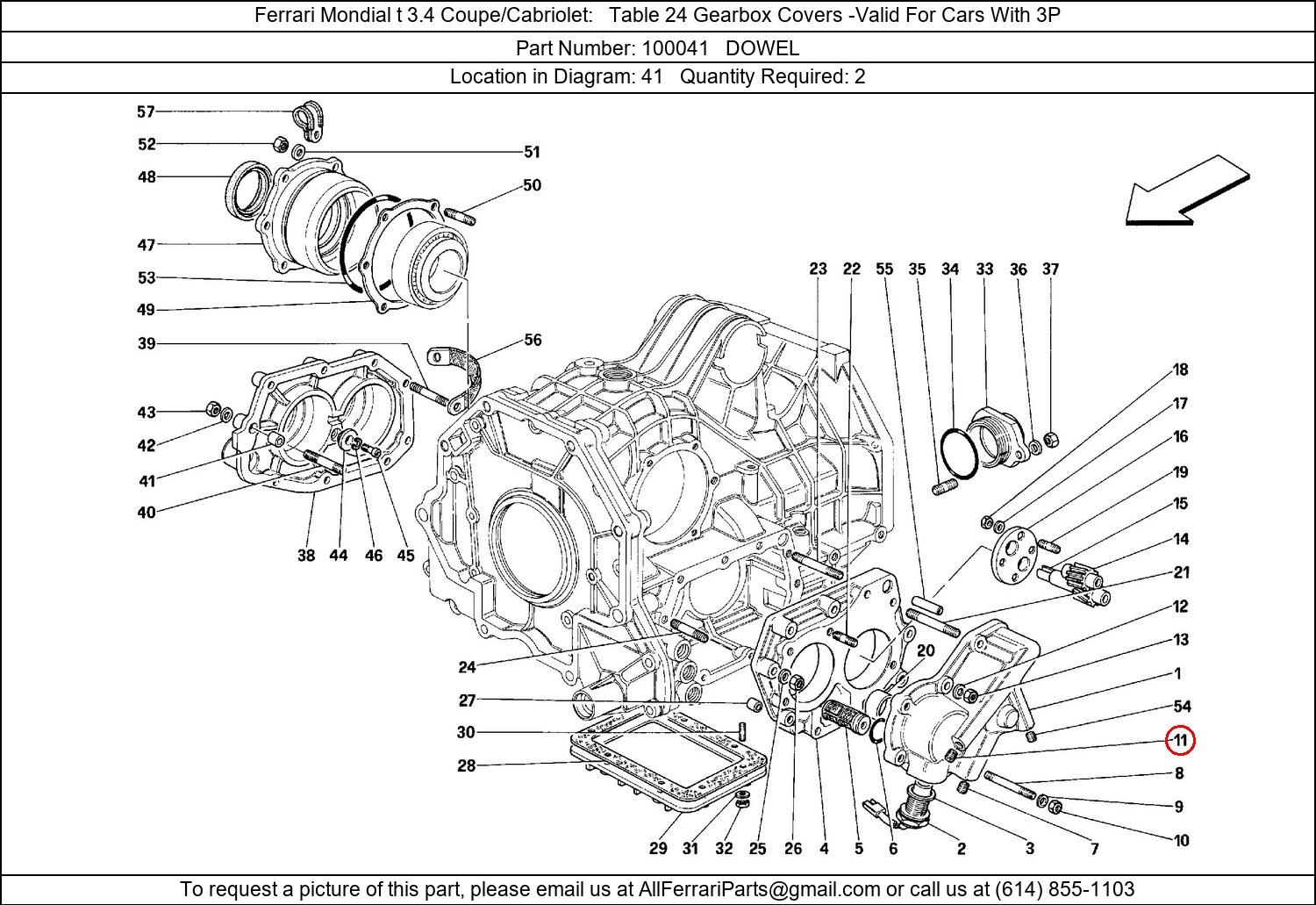 Ferrari Part 100041