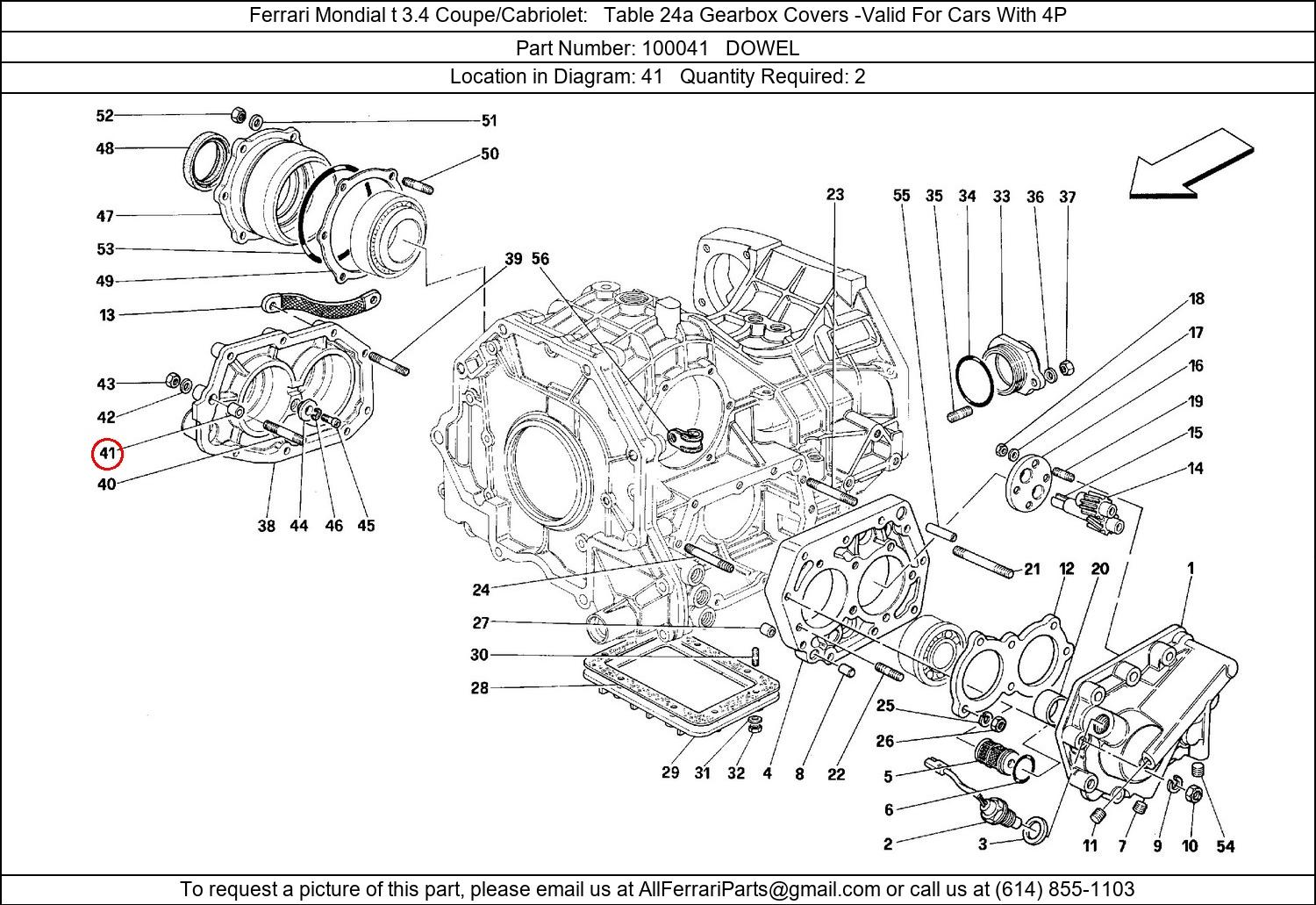 Ferrari Part 100041