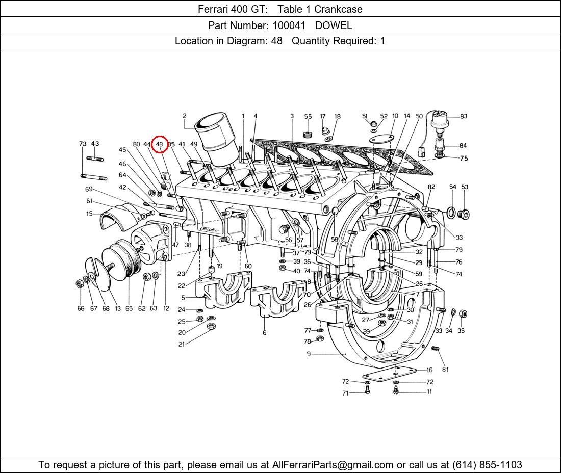 Ferrari Part 100041