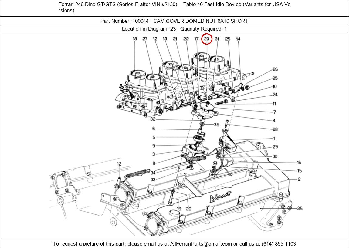 Ferrari Part 100044