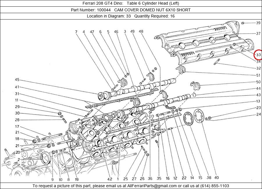 Ferrari Part 100044