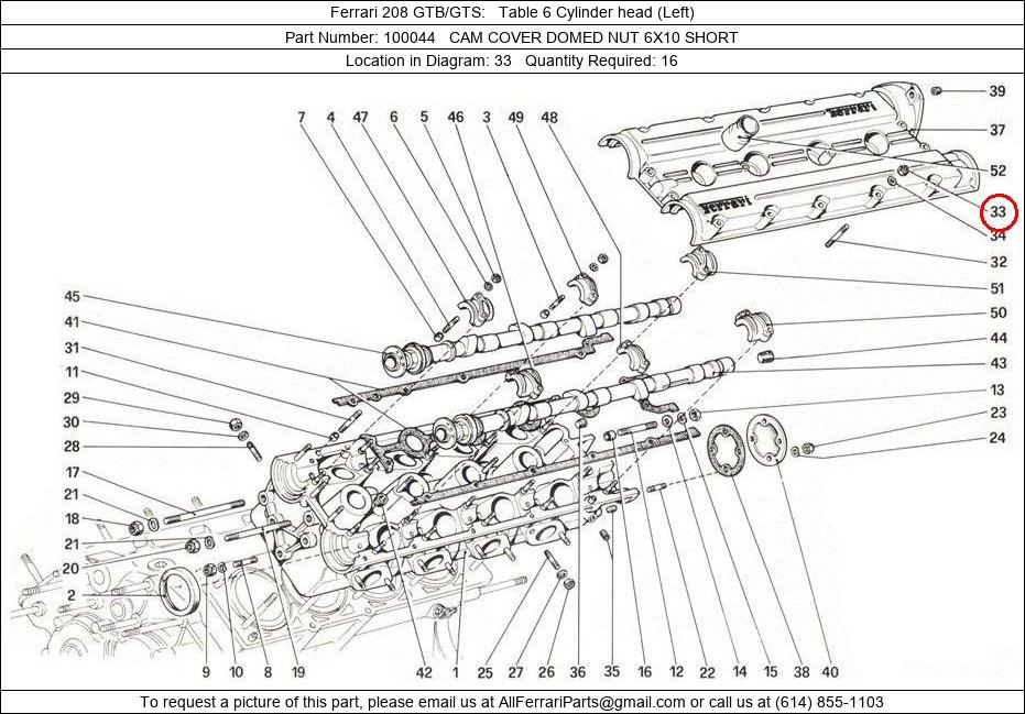 Ferrari Part 100044