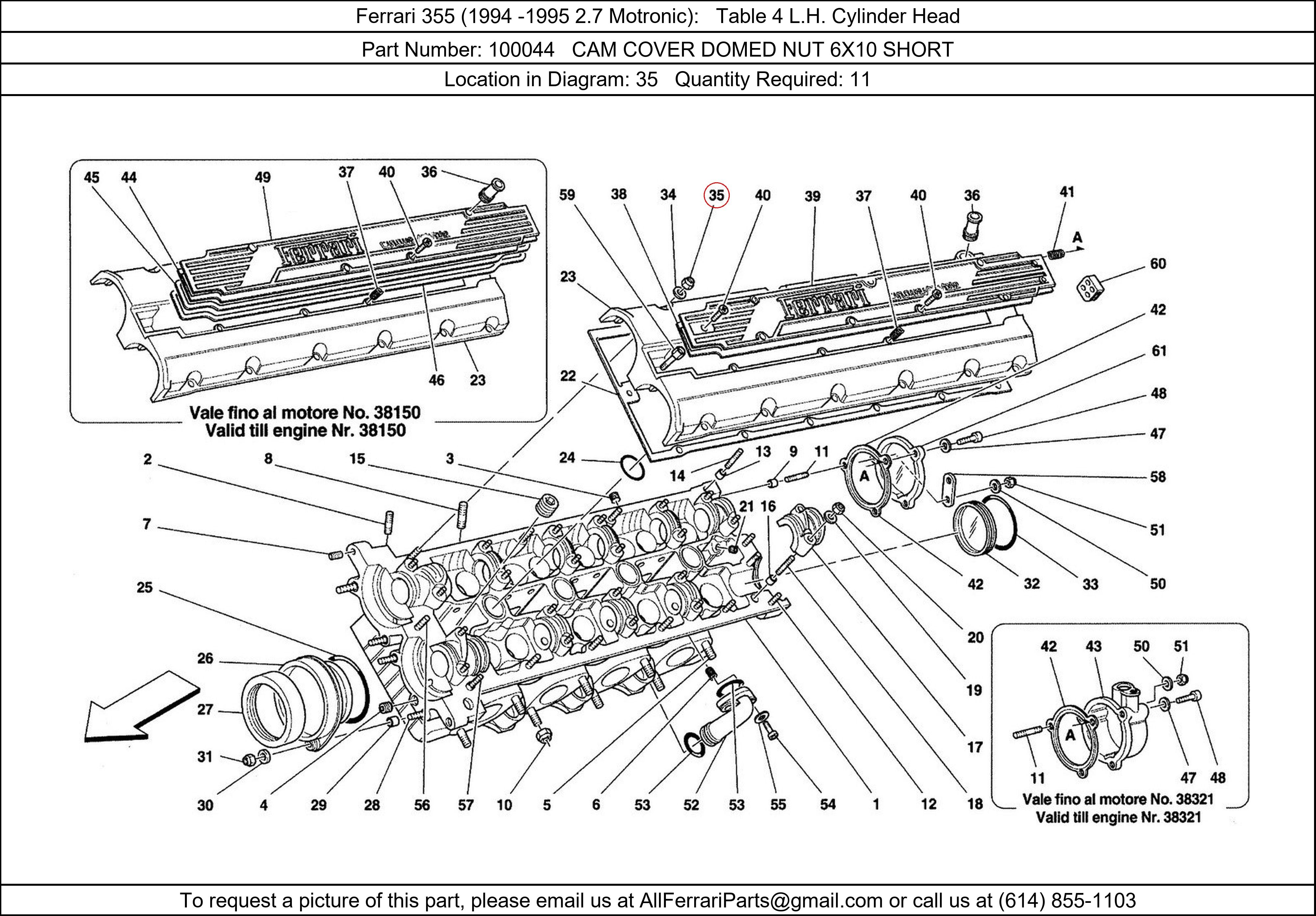 Ferrari Part 100044