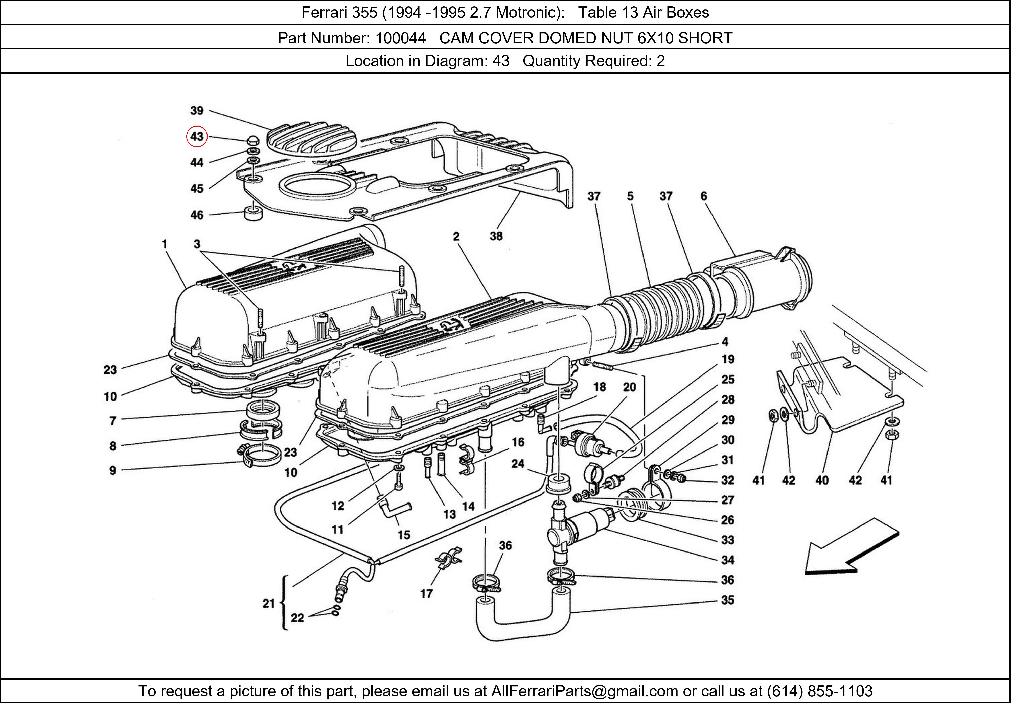 Ferrari Part 100044