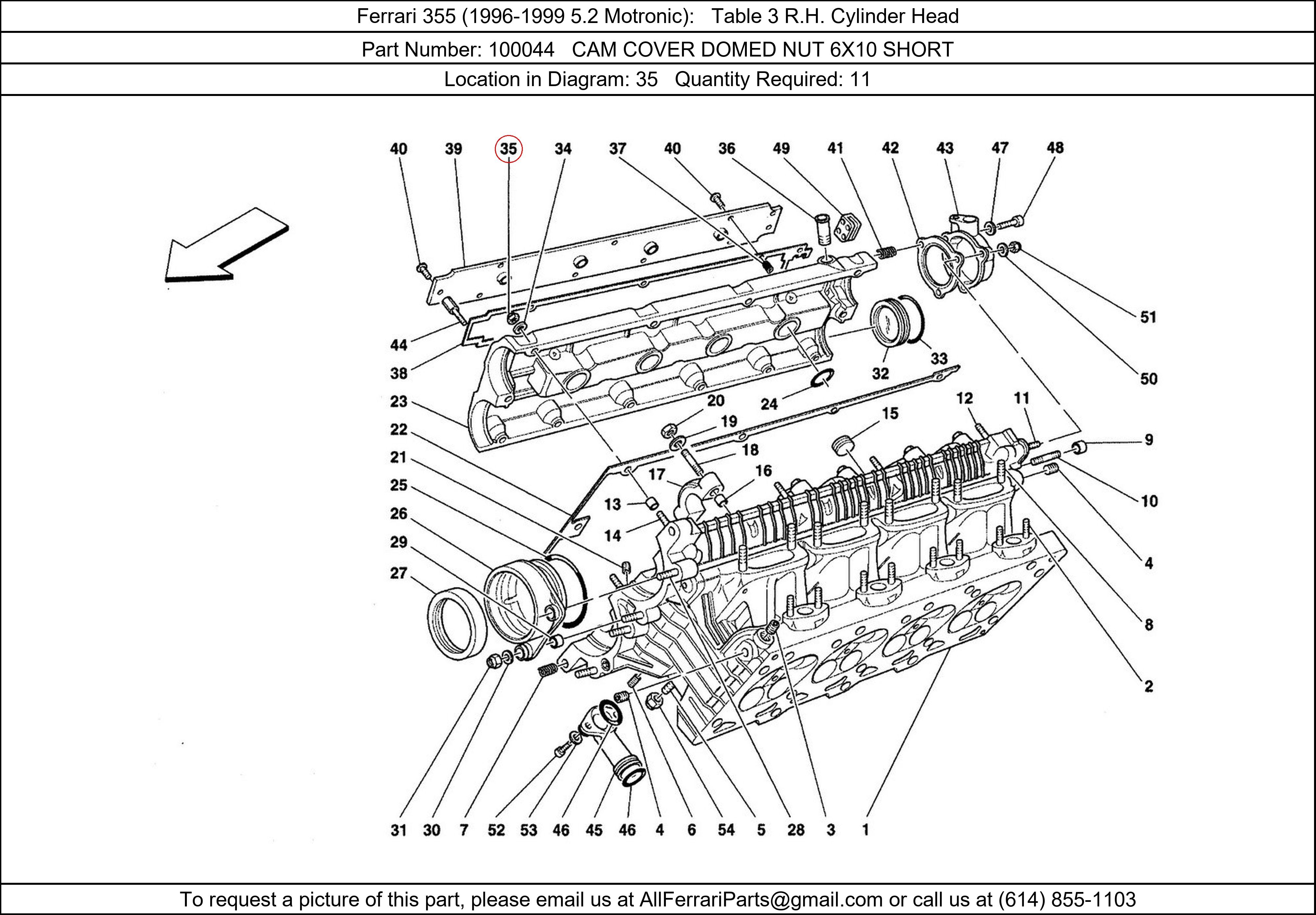 Ferrari Part 100044