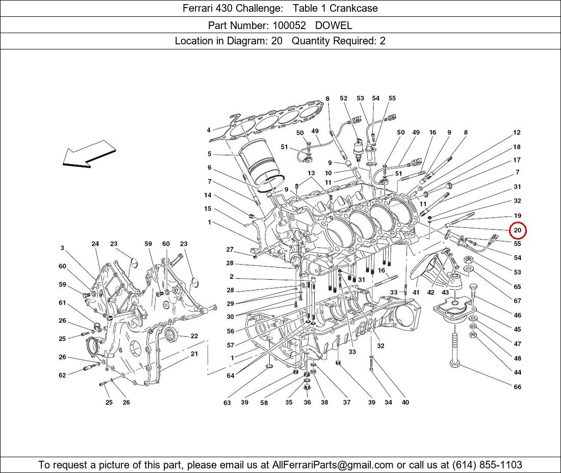 Ferrari Part 100052