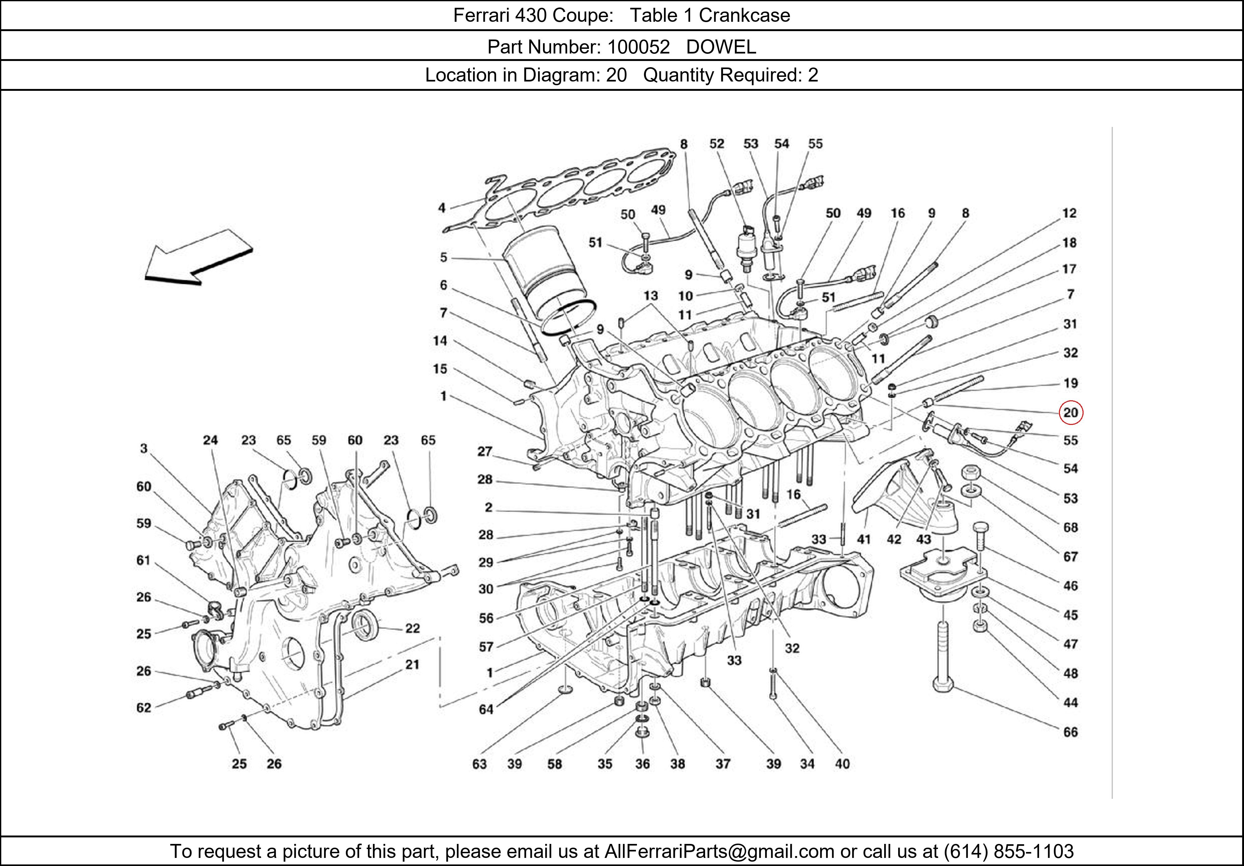 Ferrari Part 100052