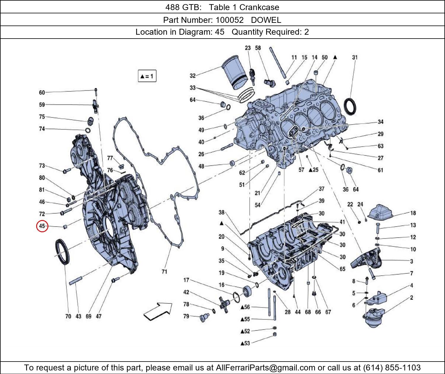 Ferrari Part 100052