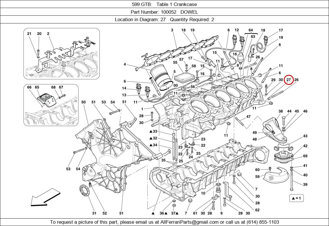 Ferrari Part 100052