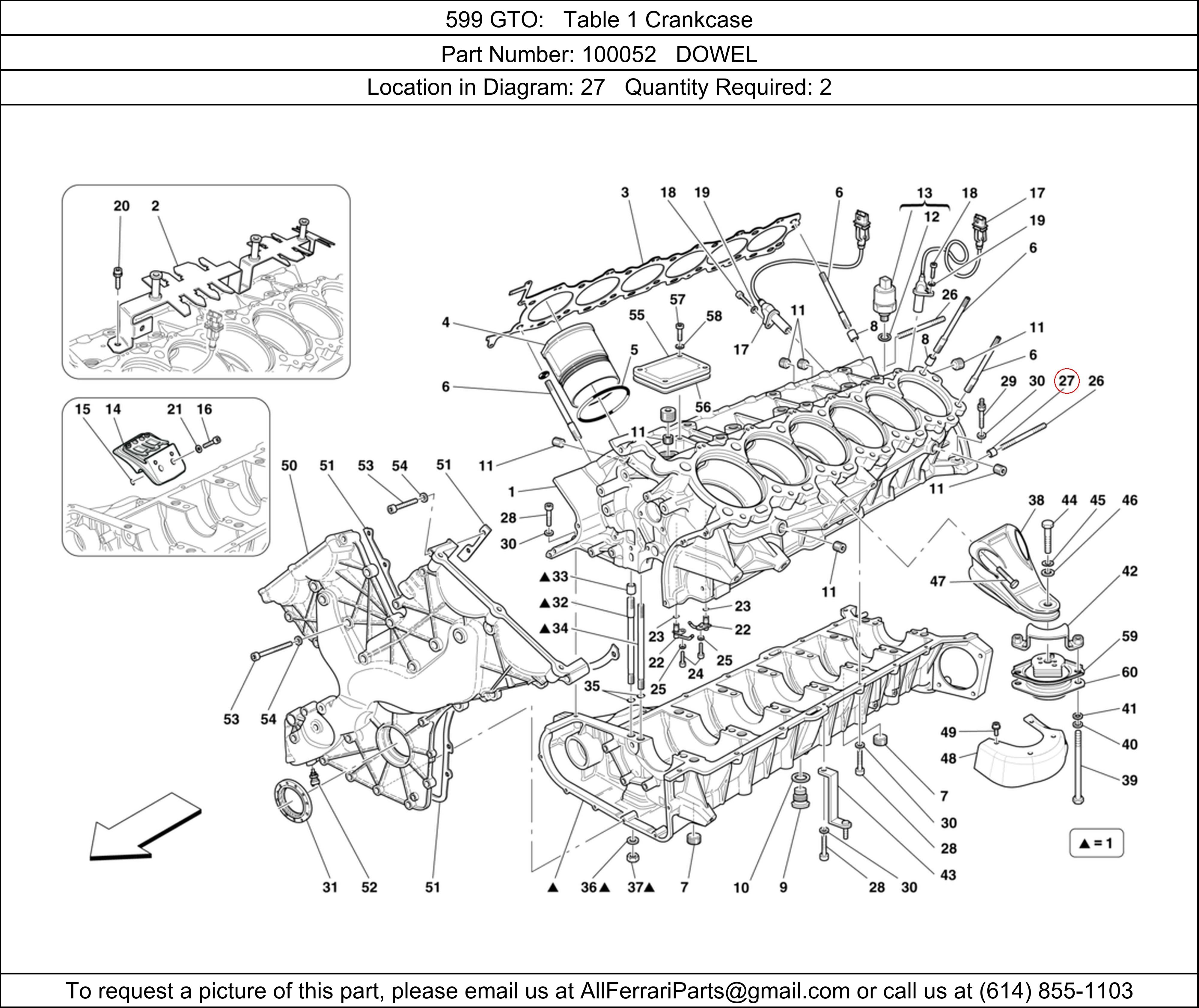 Ferrari Part 100052