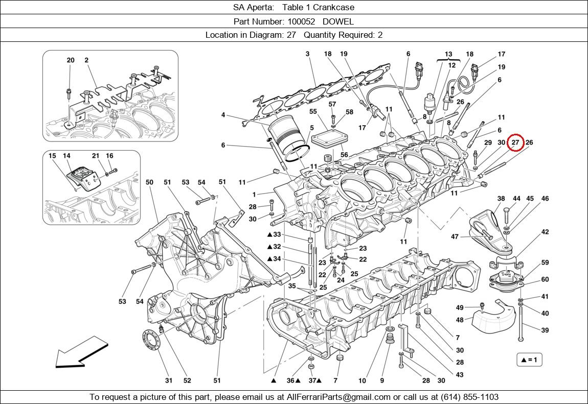 Ferrari Part 100052