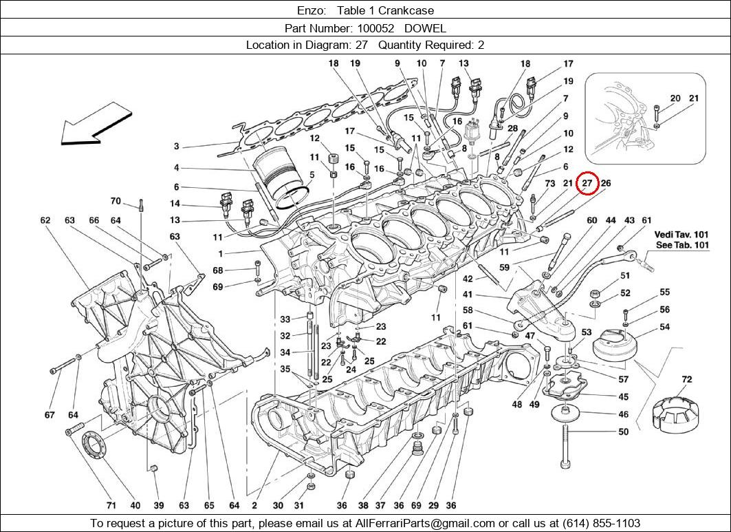 Ferrari Part 100052