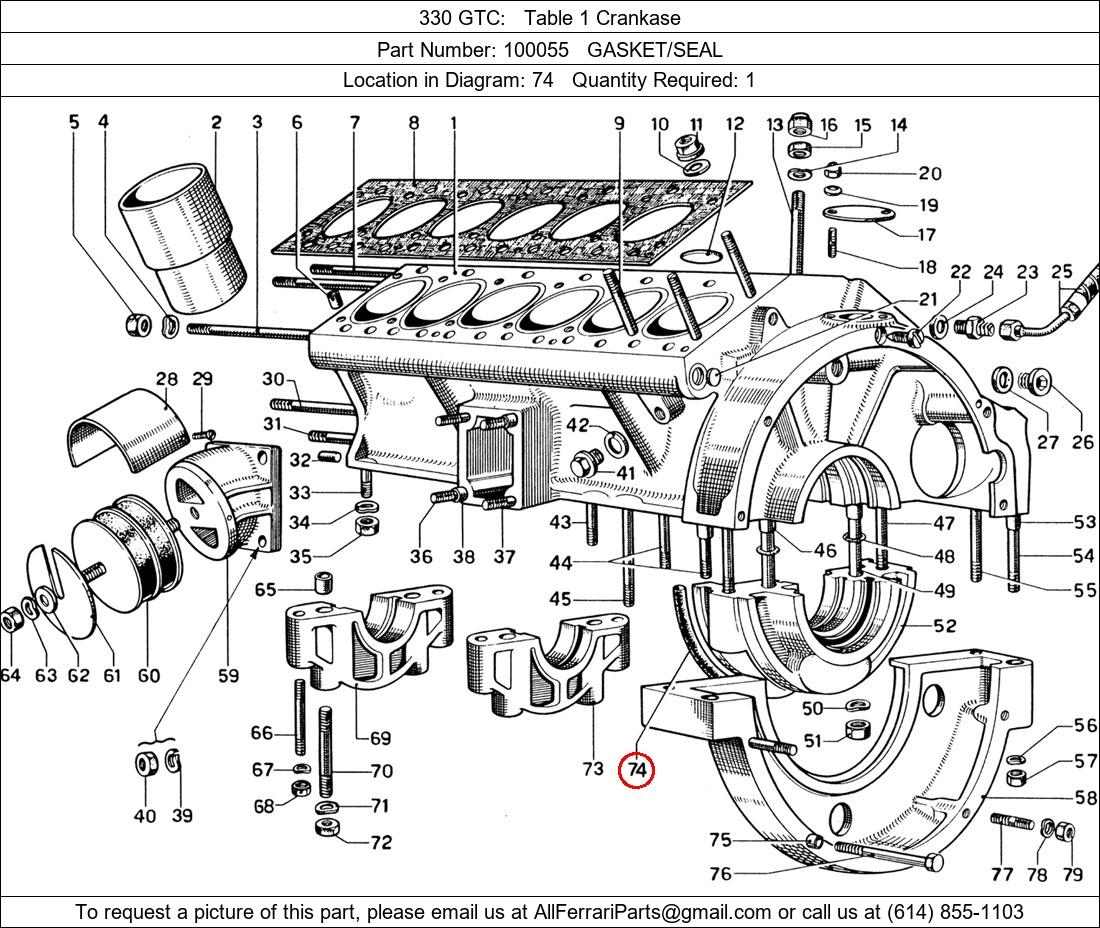 Ferrari Part 100055