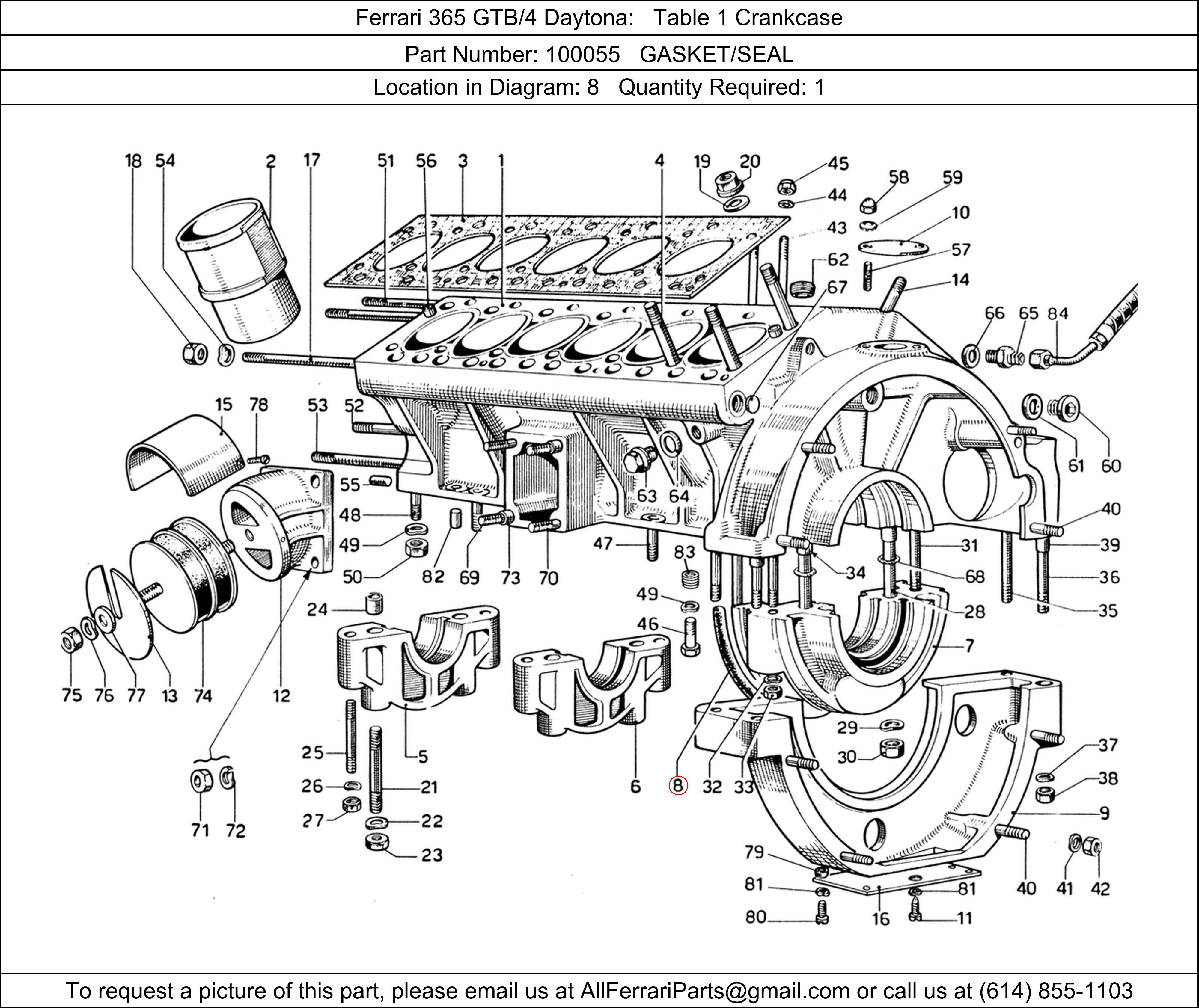 Ferrari Part 100055