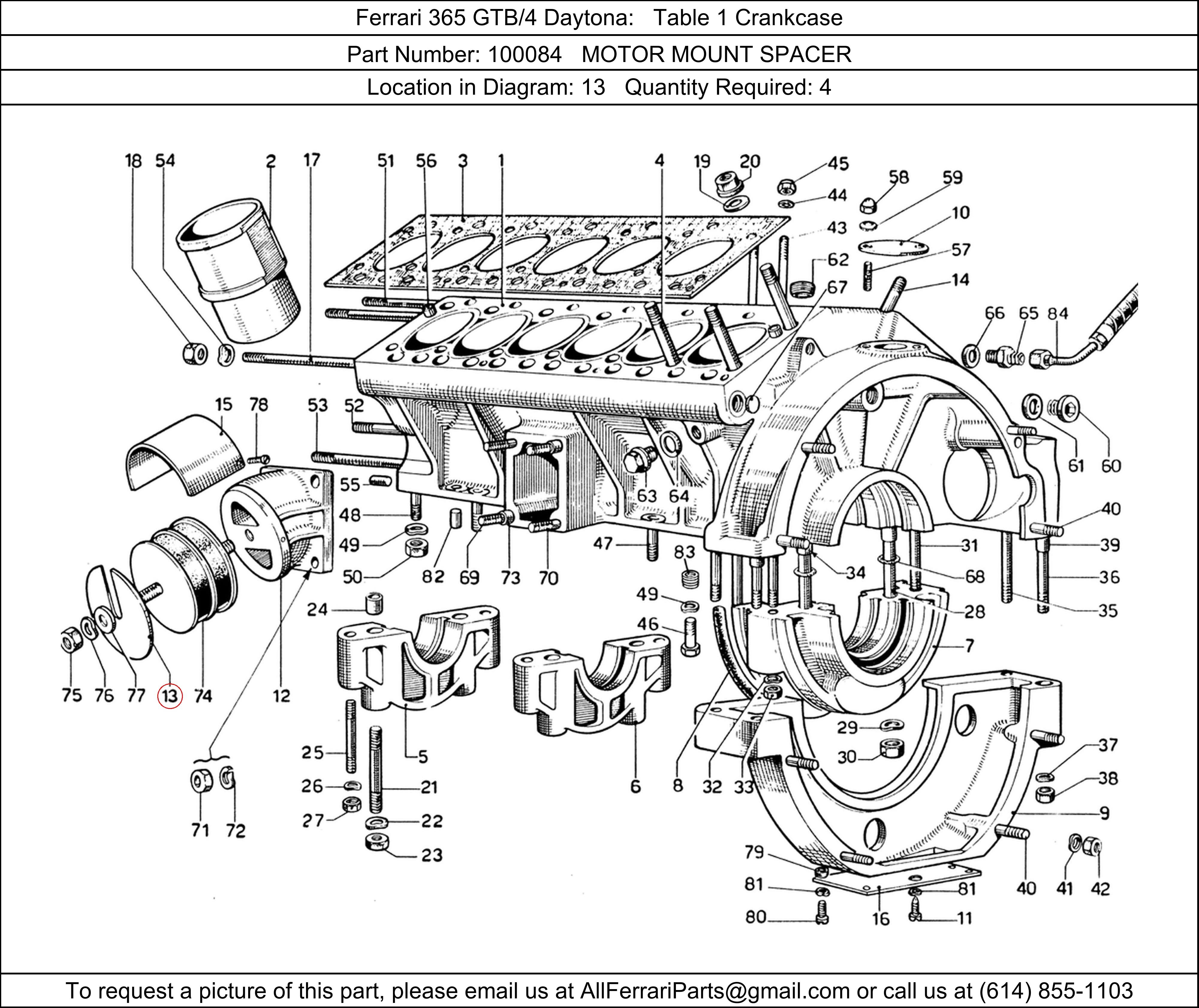 Ferrari Part 100084