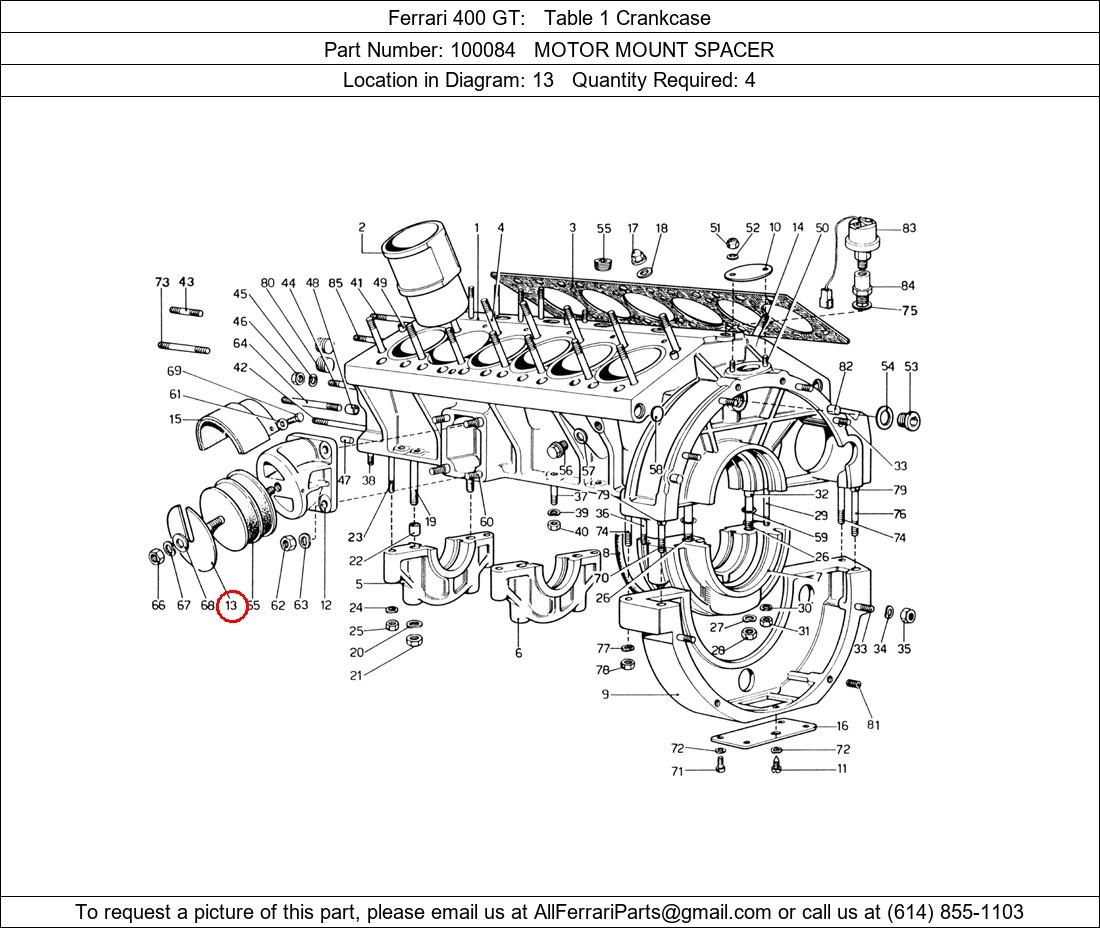 Ferrari Part 100084