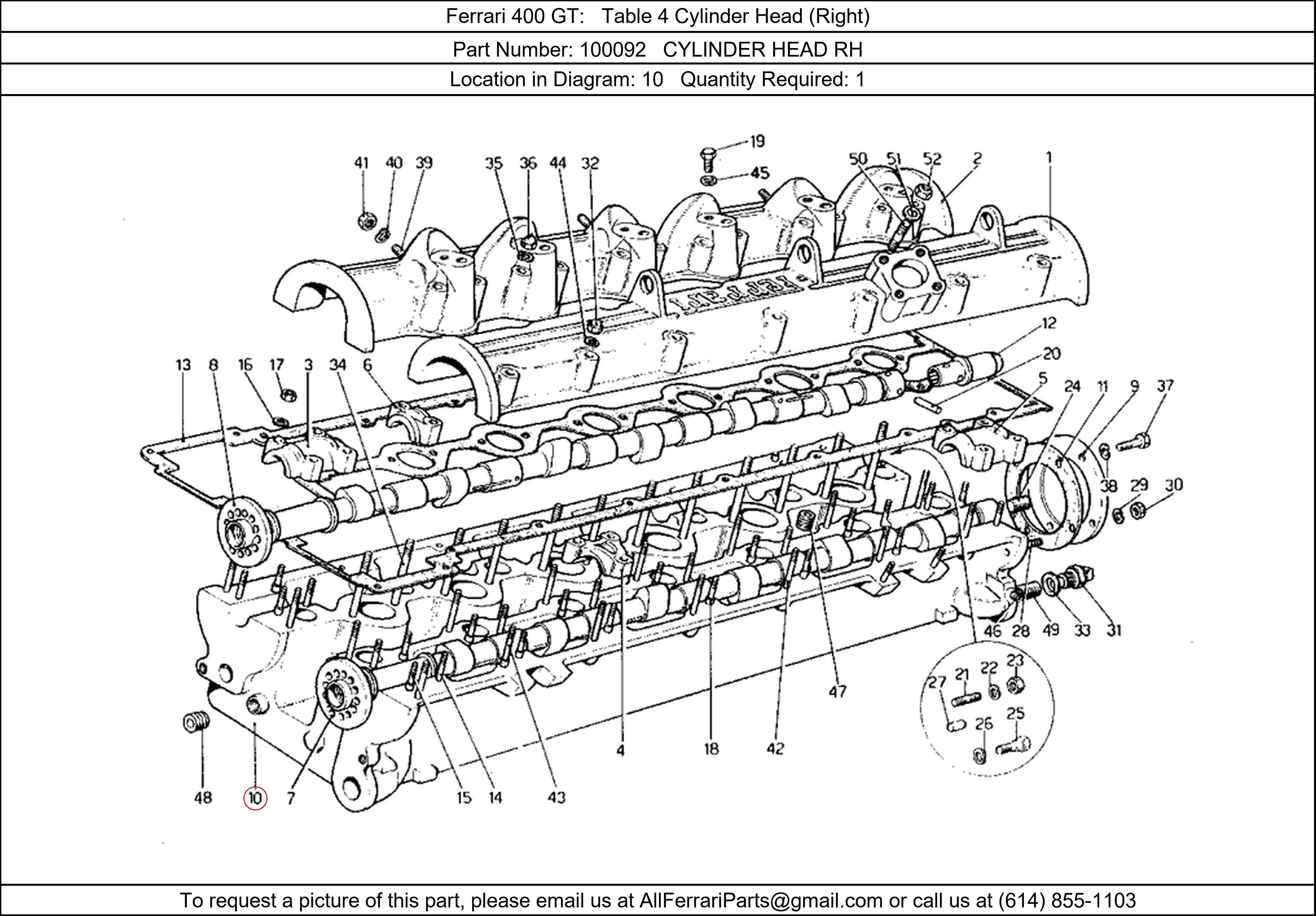 Ferrari Part 100092