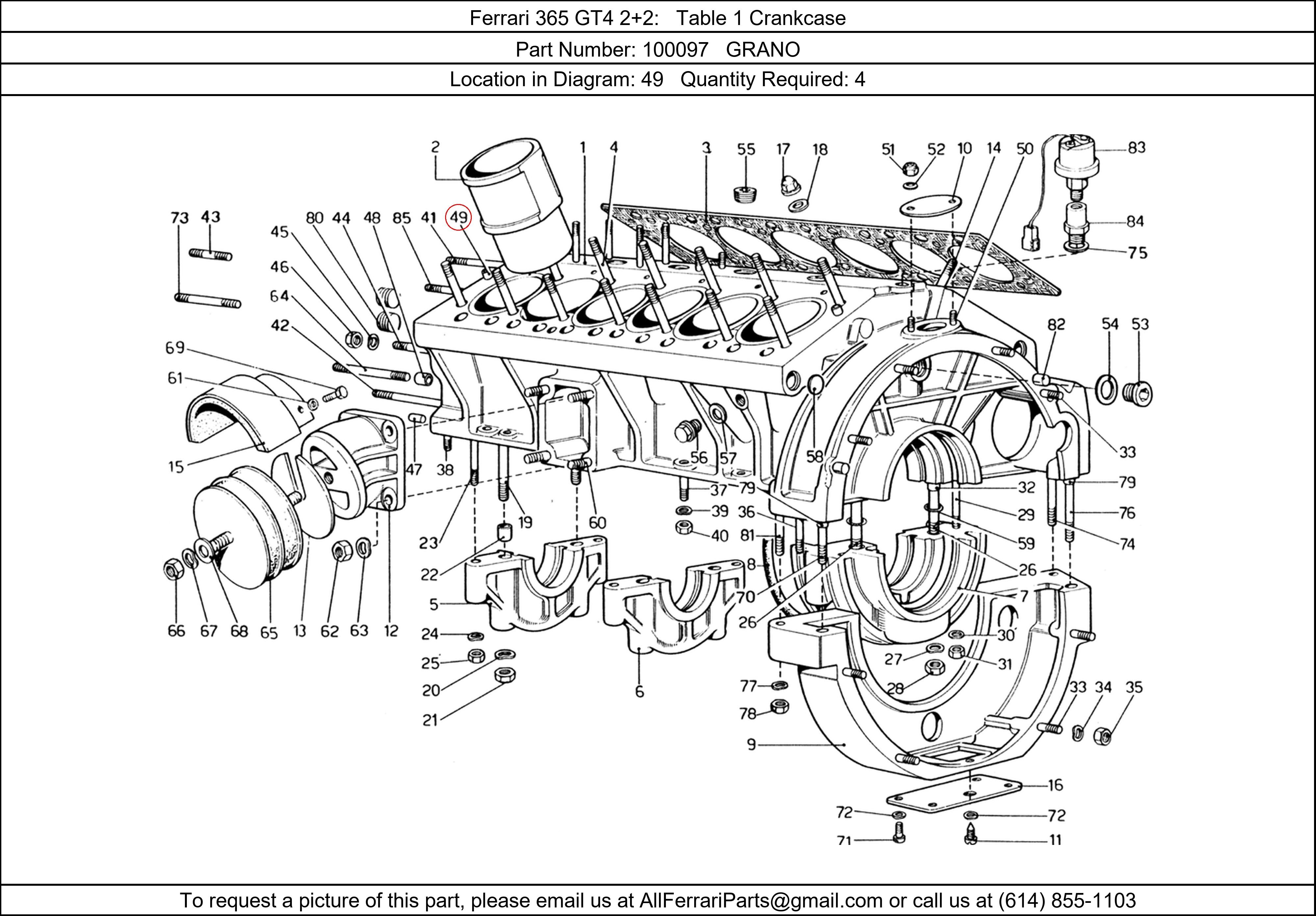 Ferrari Part 100097