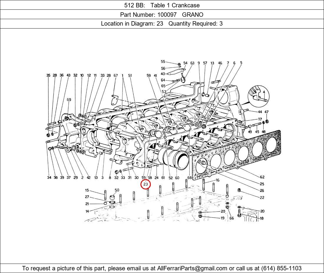 Ferrari Part 100097