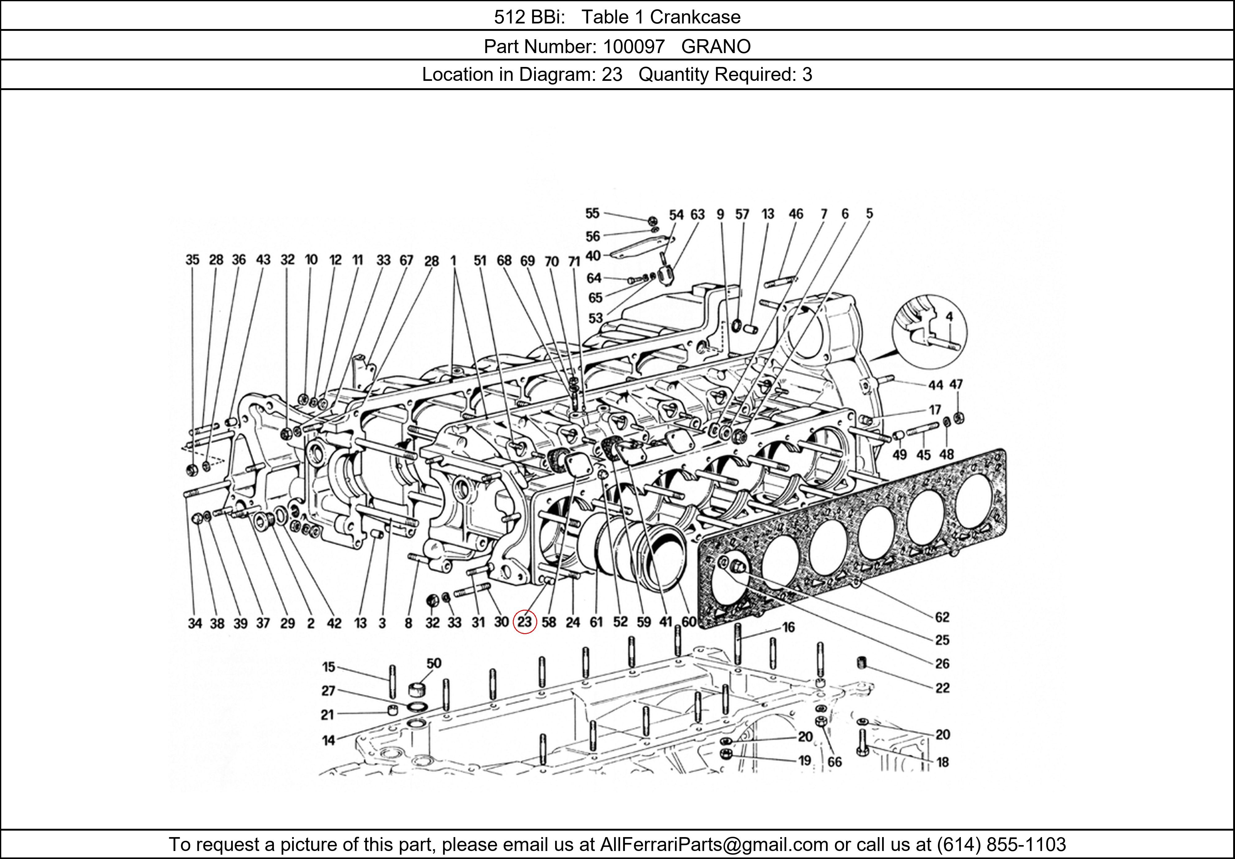 Ferrari Part 100097