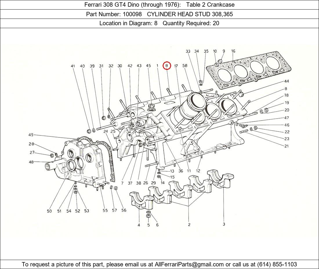 Ferrari Part 100098