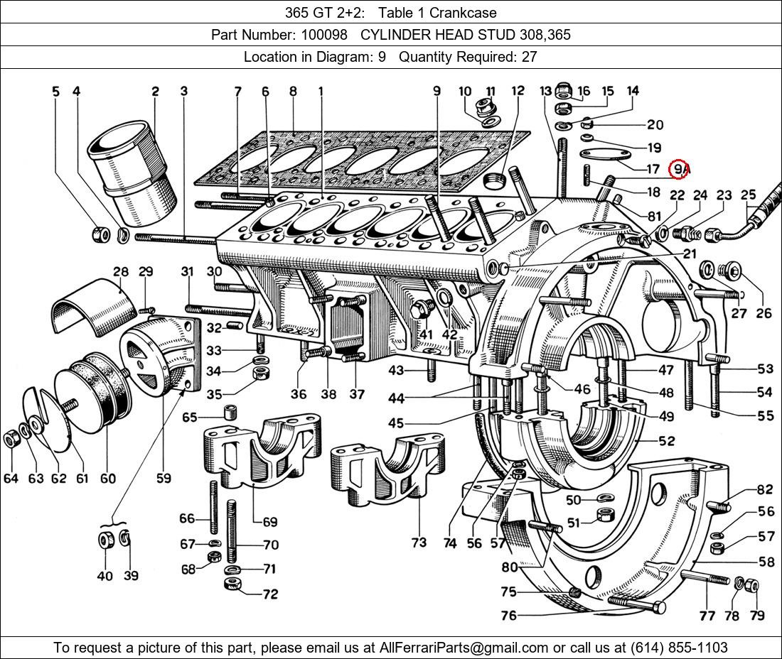 Ferrari Part 100098