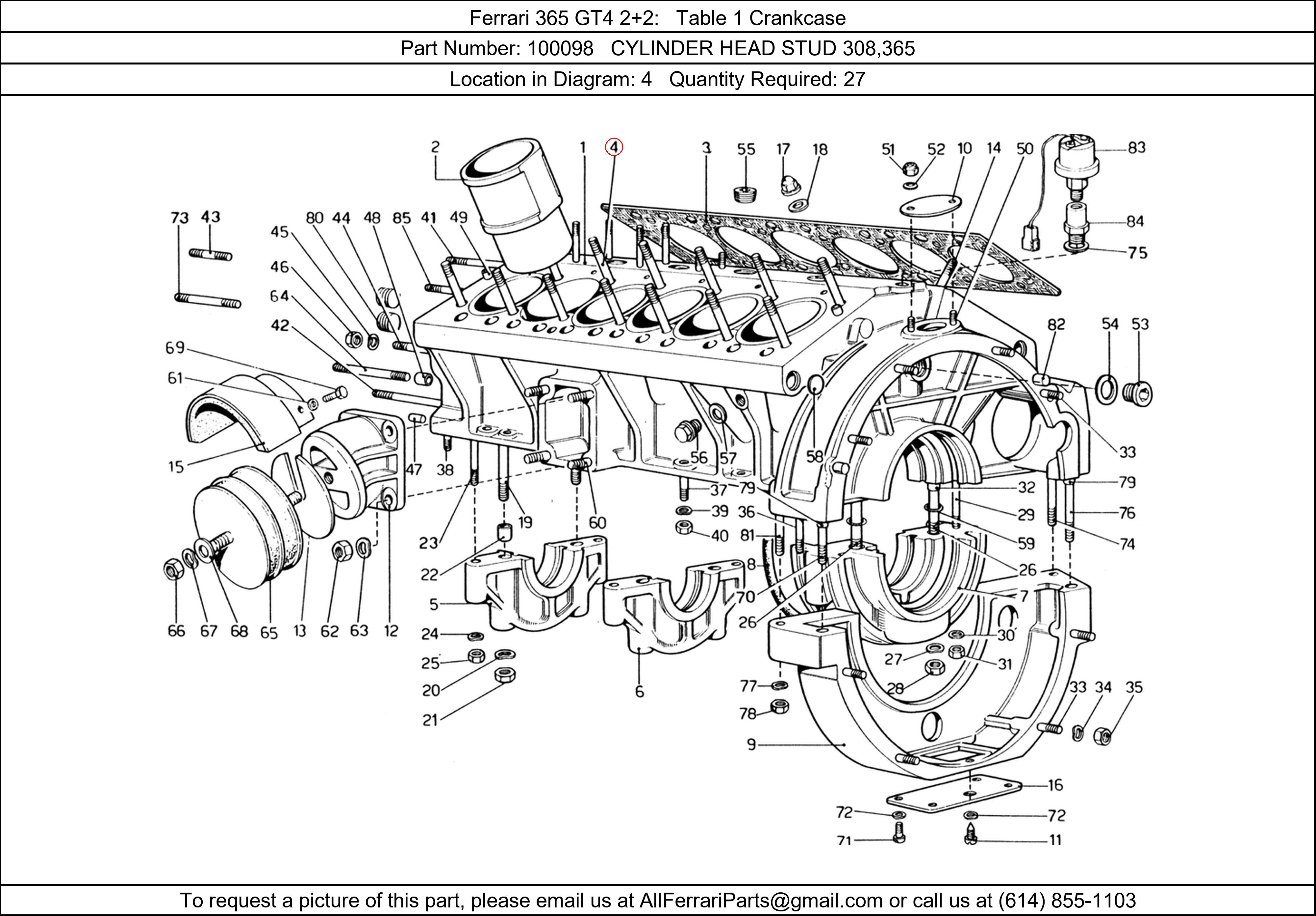 Ferrari Part 100098