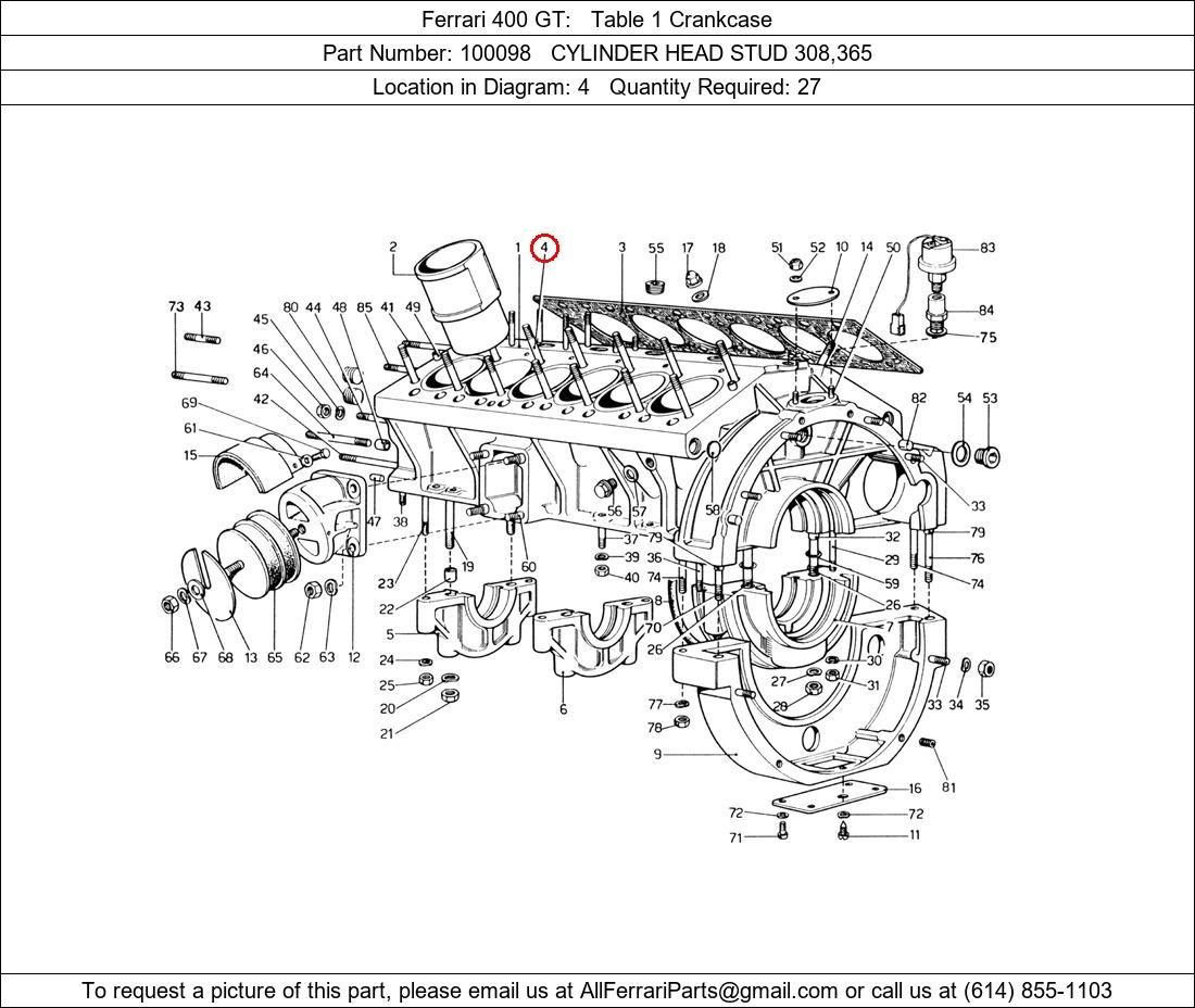 Ferrari Part 100098