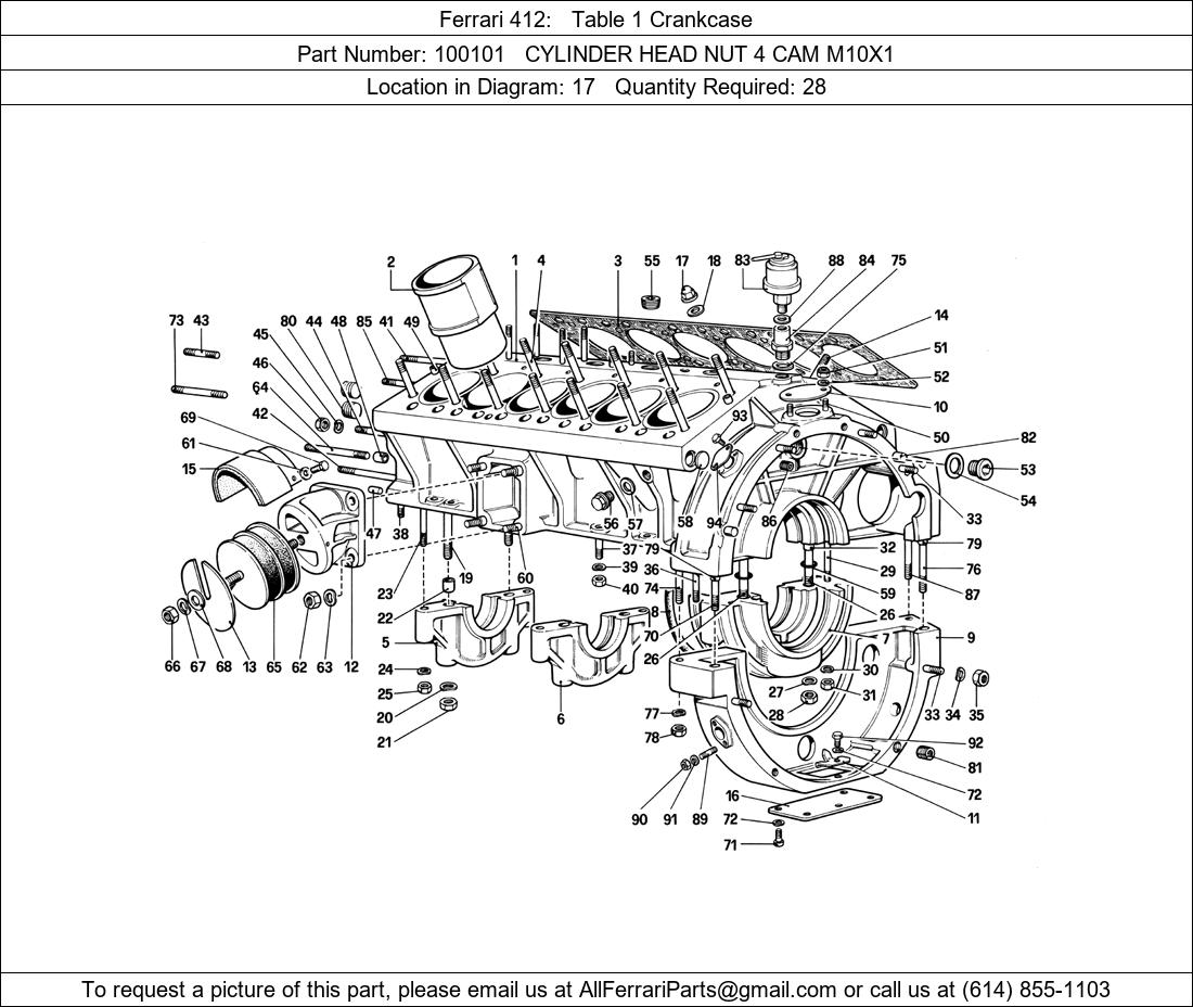 Ferrari Part 100101