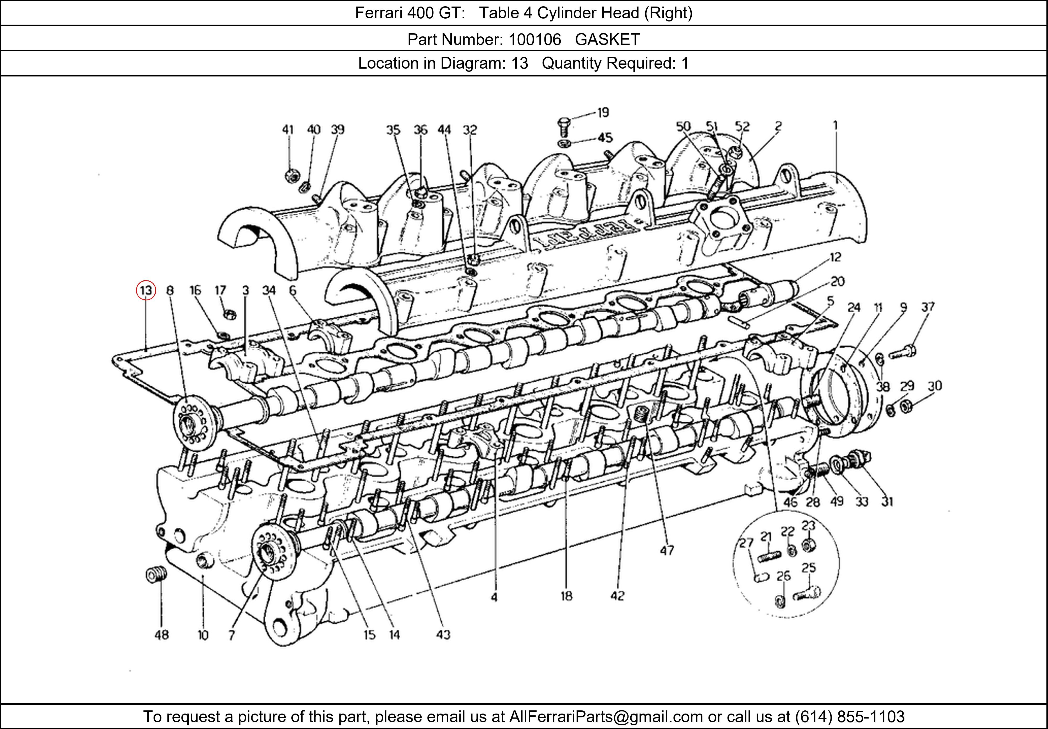 Ferrari Part 100106