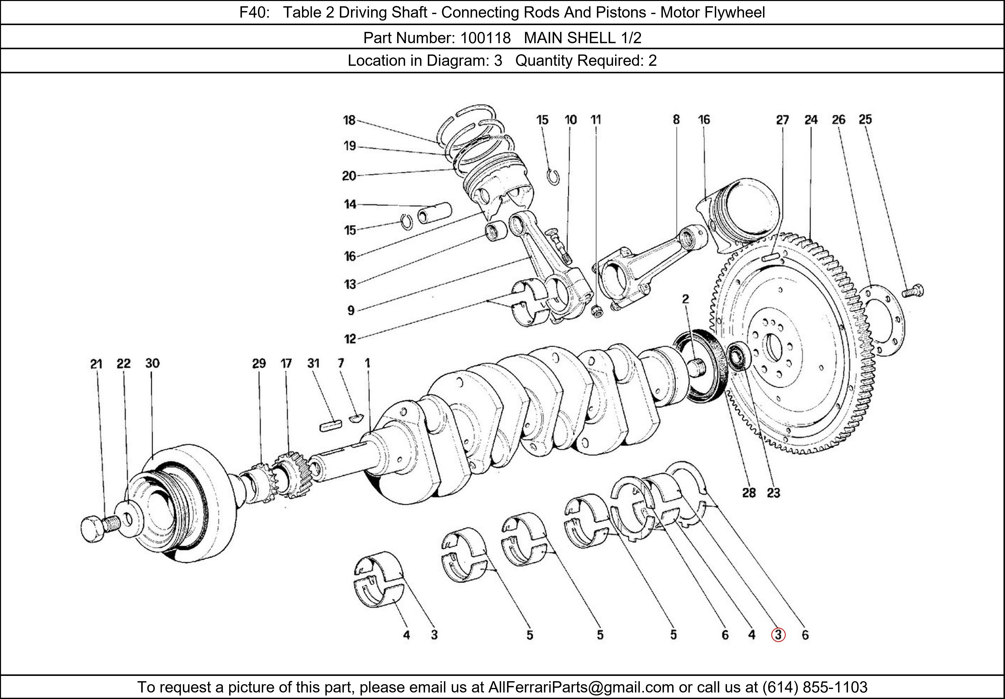 Ferrari Part 100118