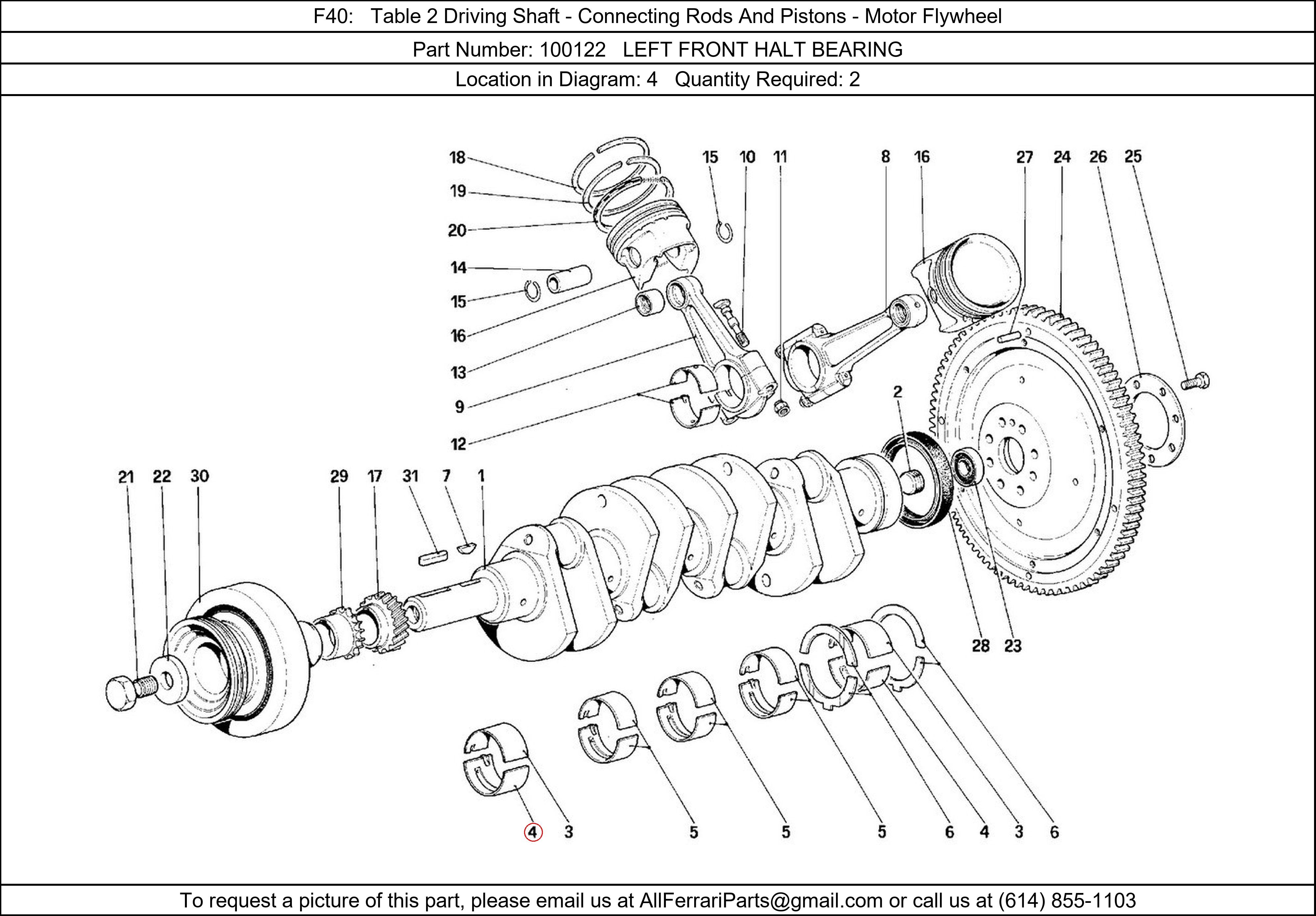 Ferrari Part 100122