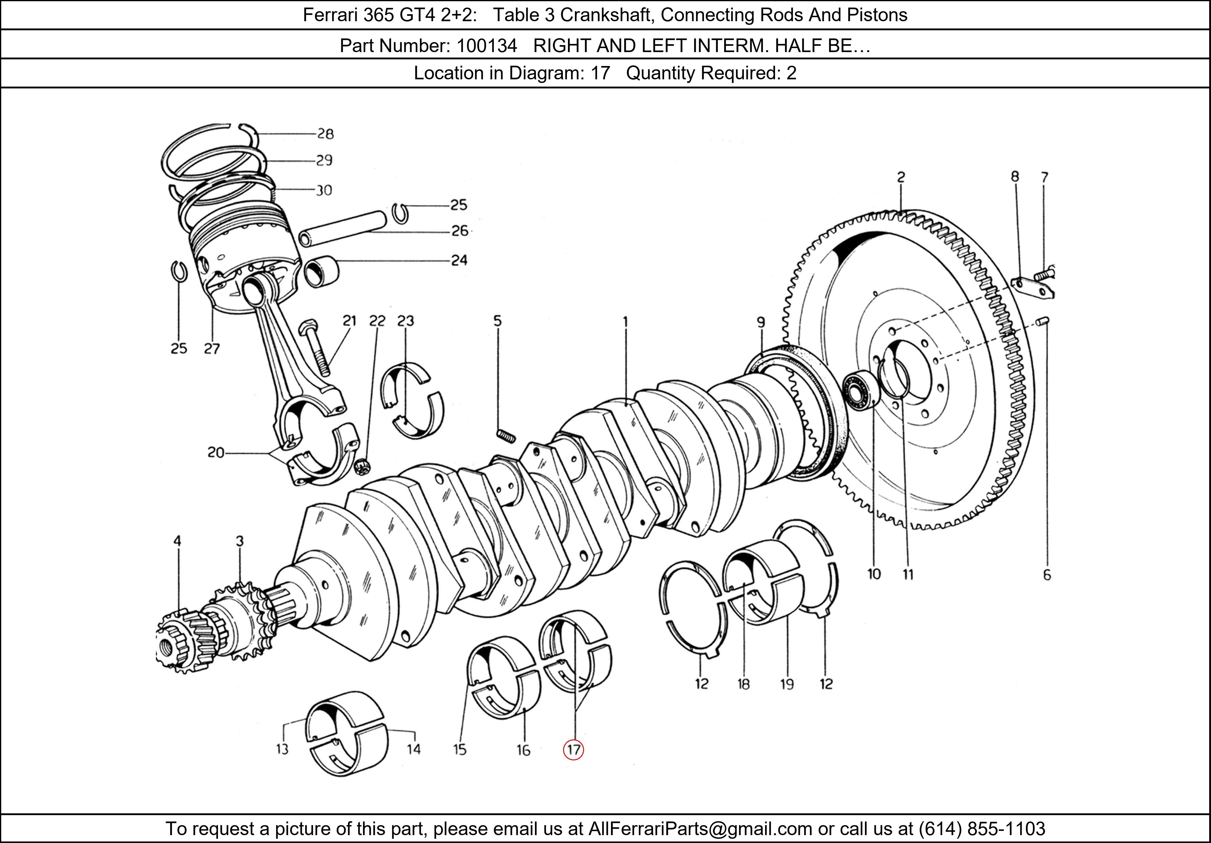 Ferrari Part 100134