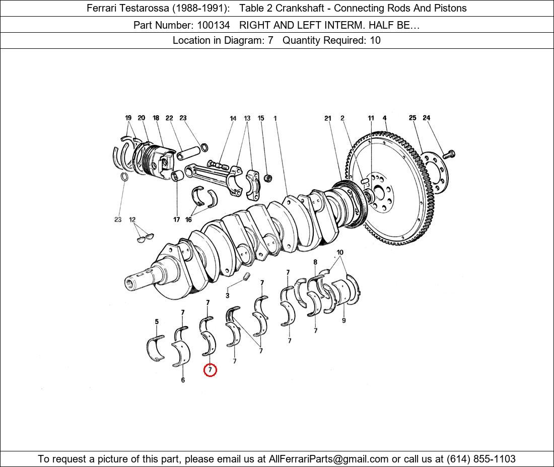 Ferrari Part 100134