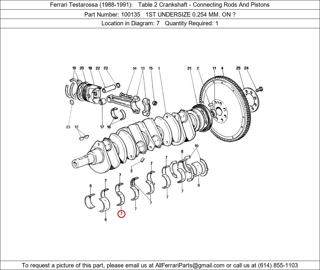 Ferrari Part 100135