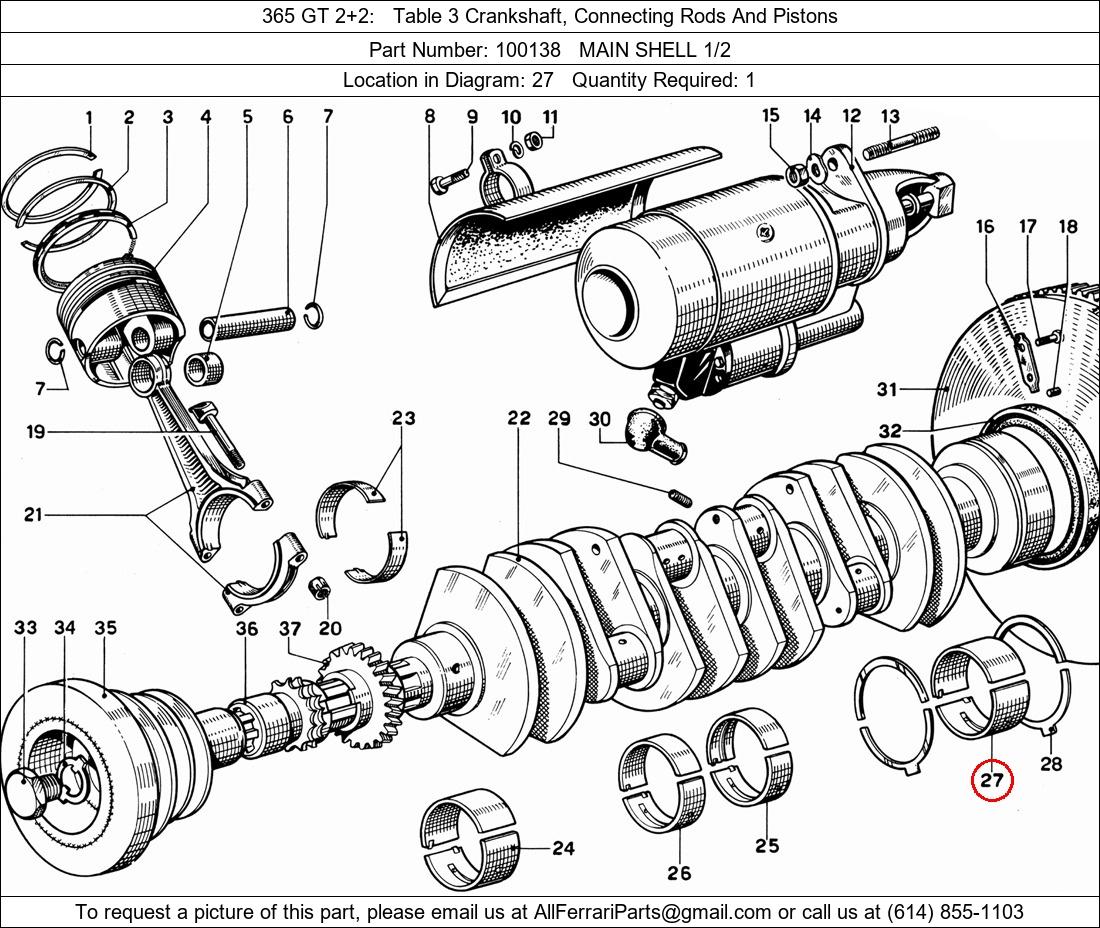 Ferrari Part 100138