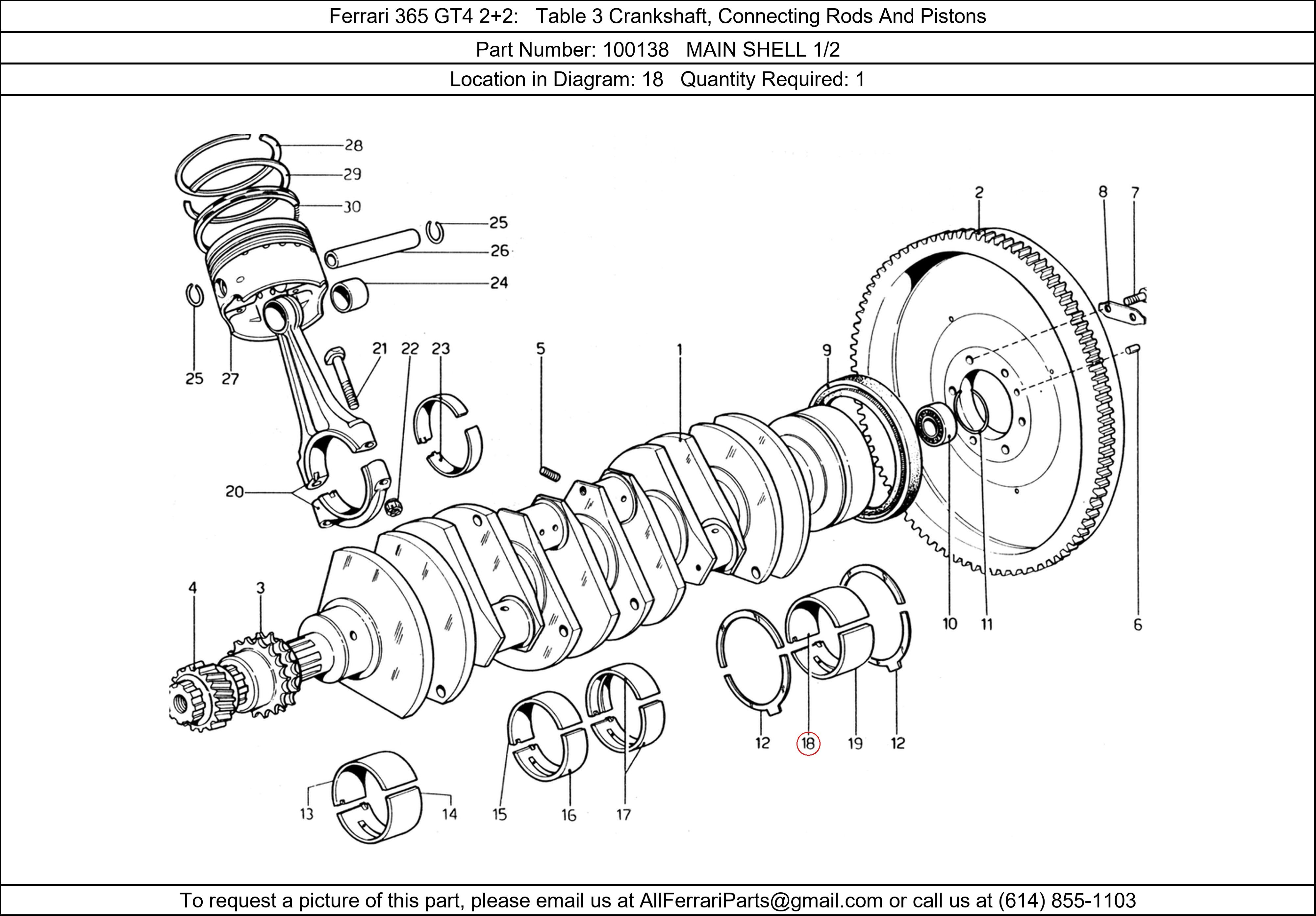 Ferrari Part 100138