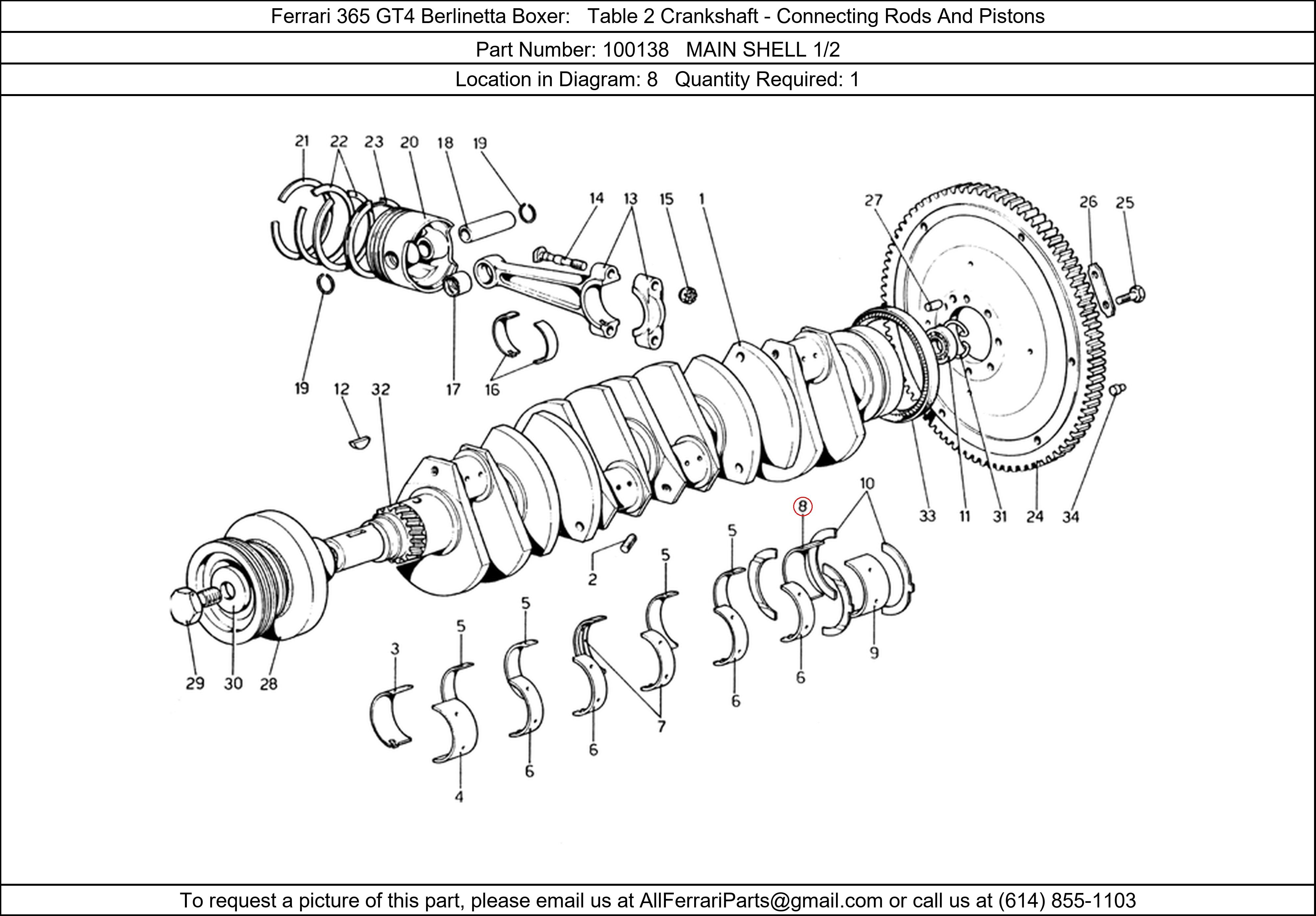 Ferrari Part 100138