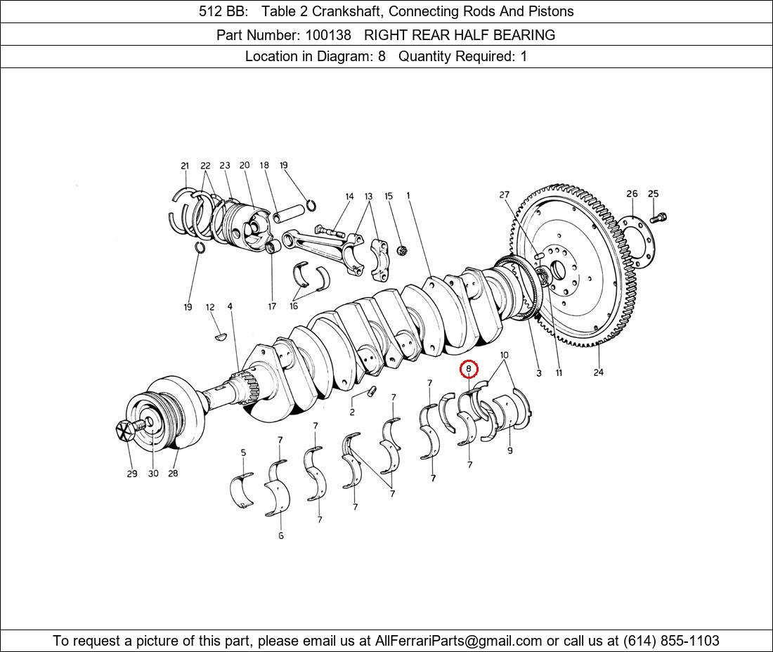 Ferrari Part 100138