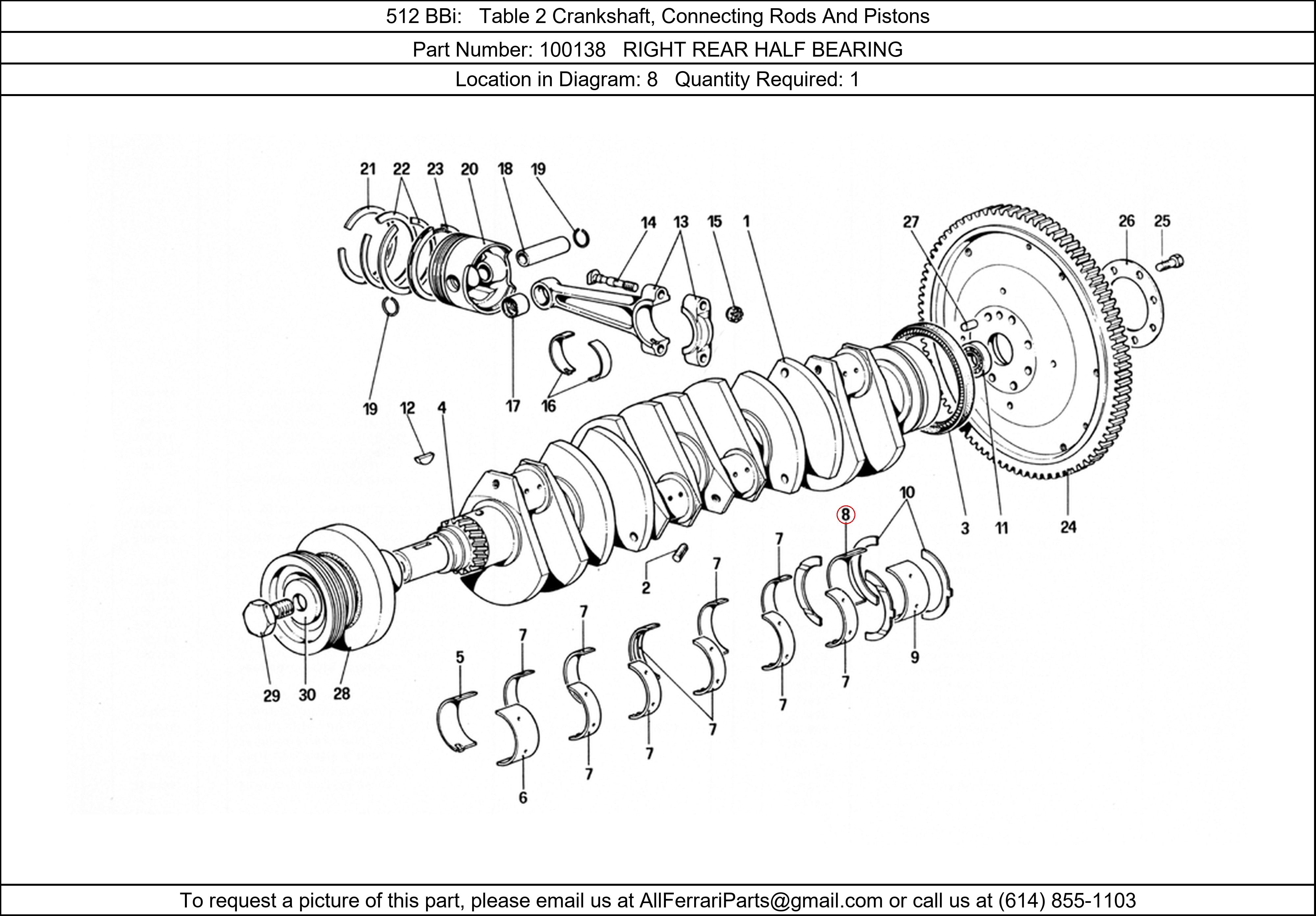 Ferrari Part 100138