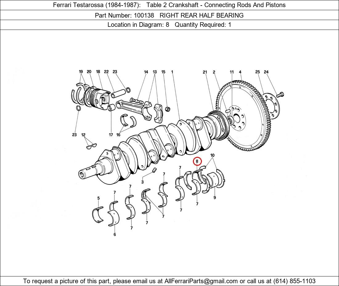 Ferrari Part 100138