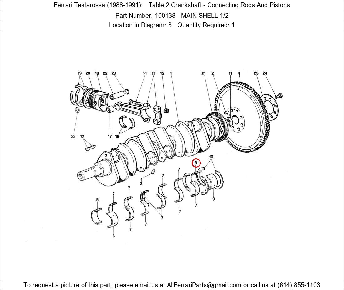 Ferrari Part 100138